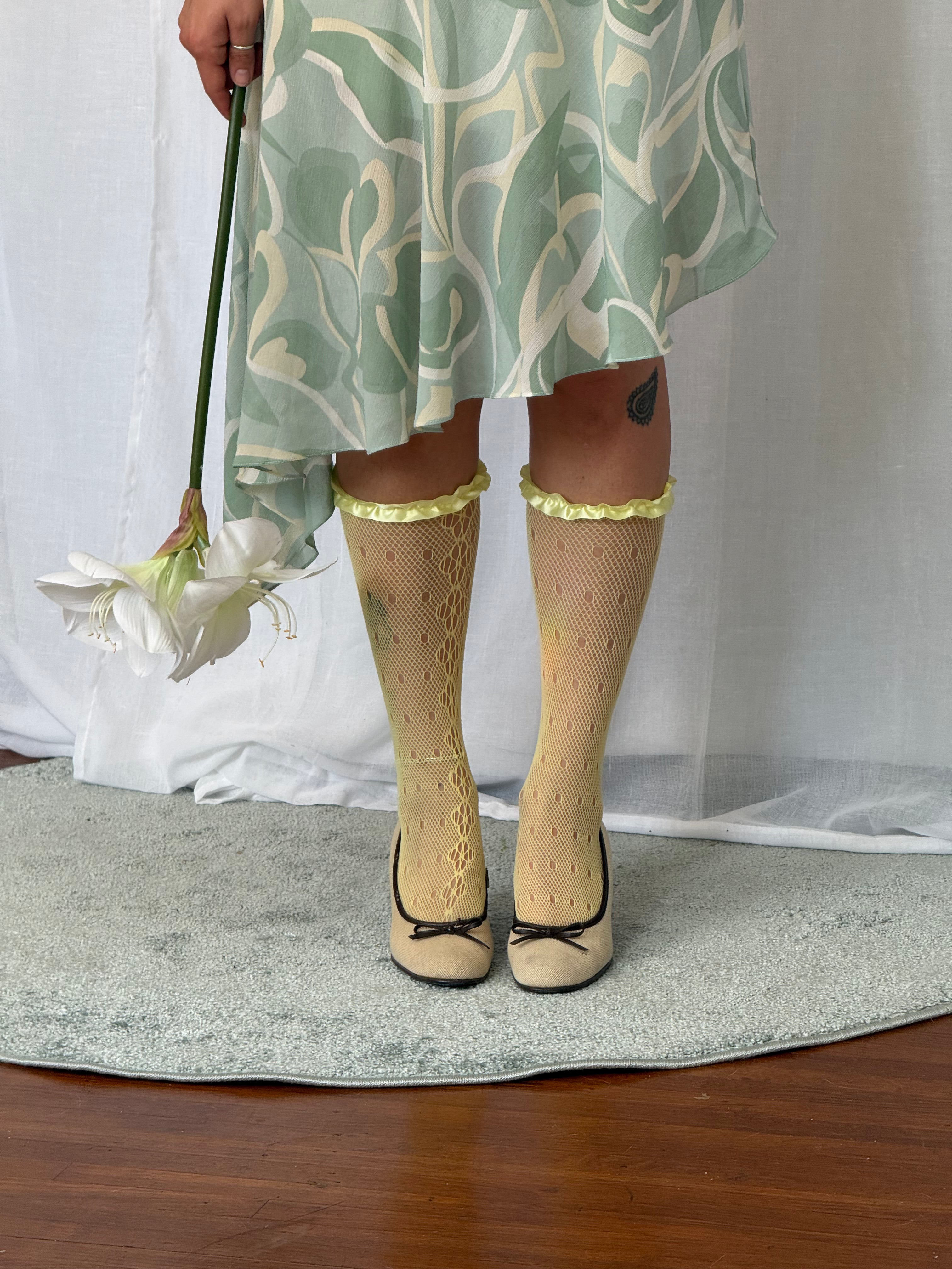 ✿ predictions bow detail kitten heel pumps