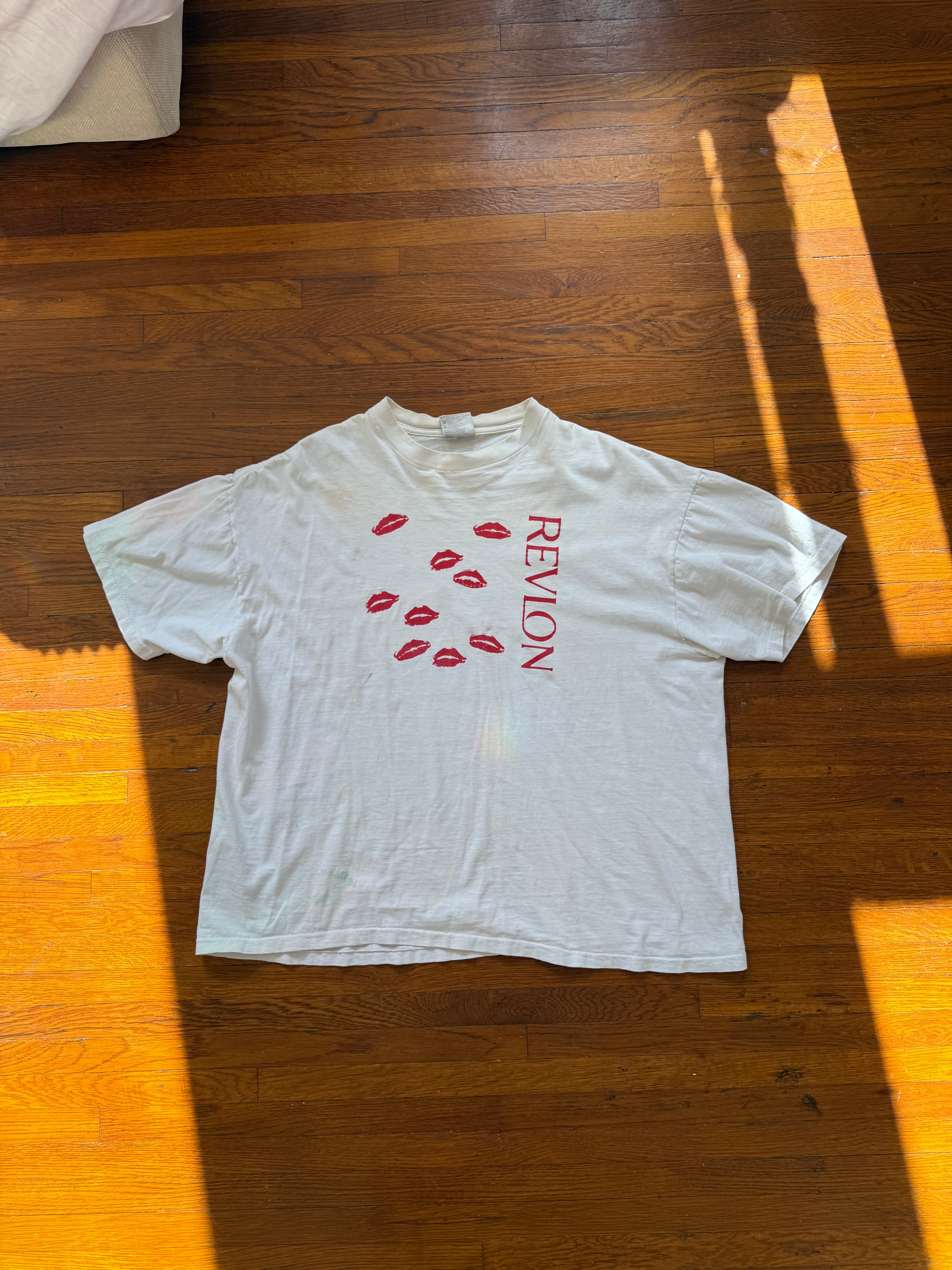 single stitch revlon mock neck