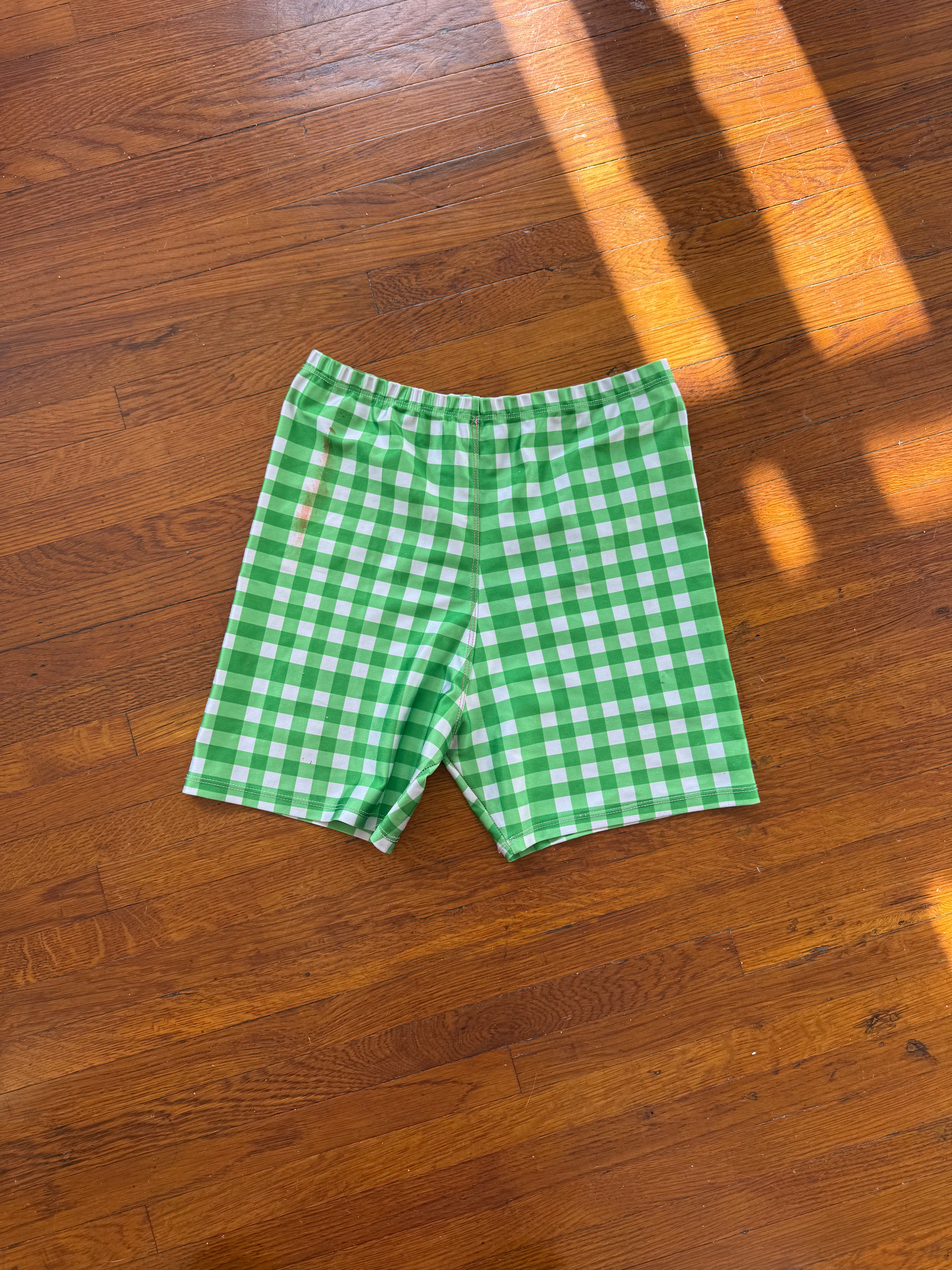handmade plaid shorts