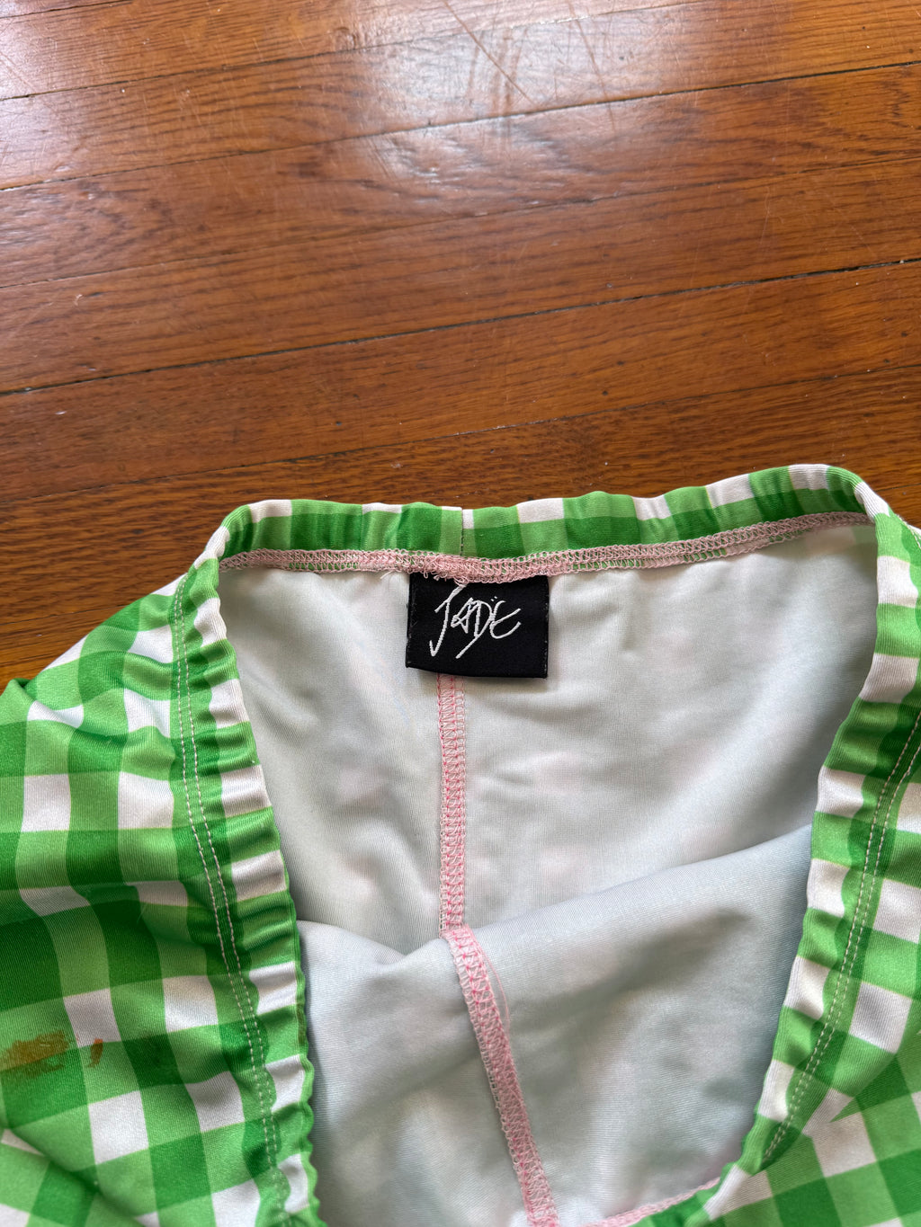 handmade plaid shorts