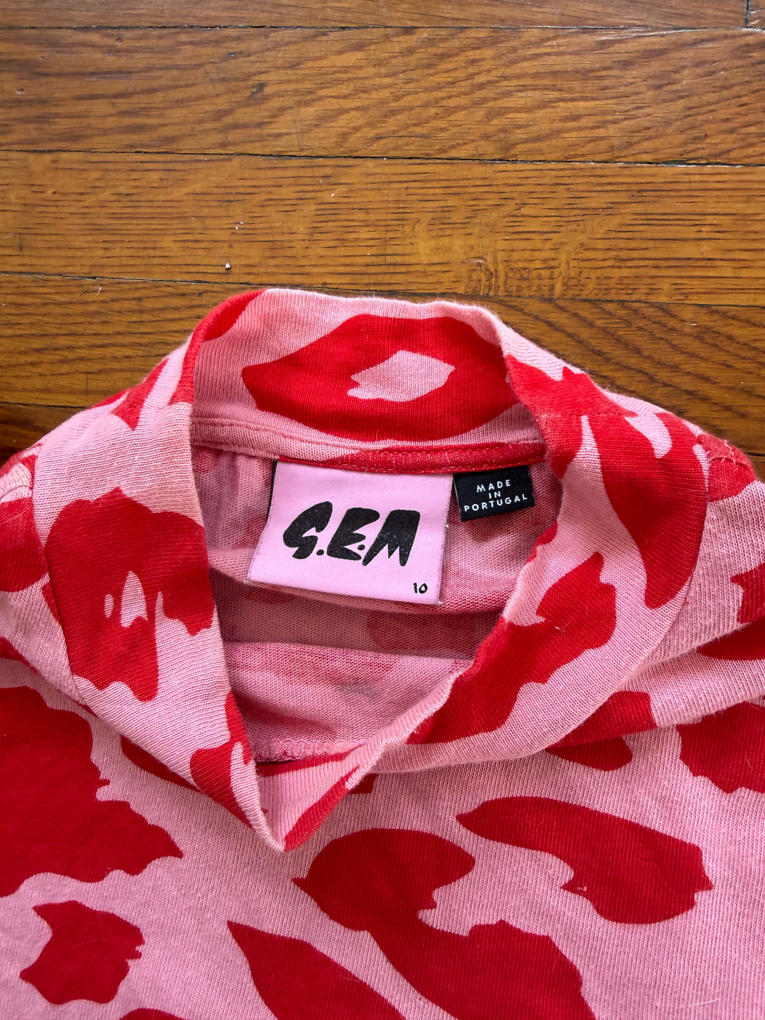 lazy oaf cheetah tee