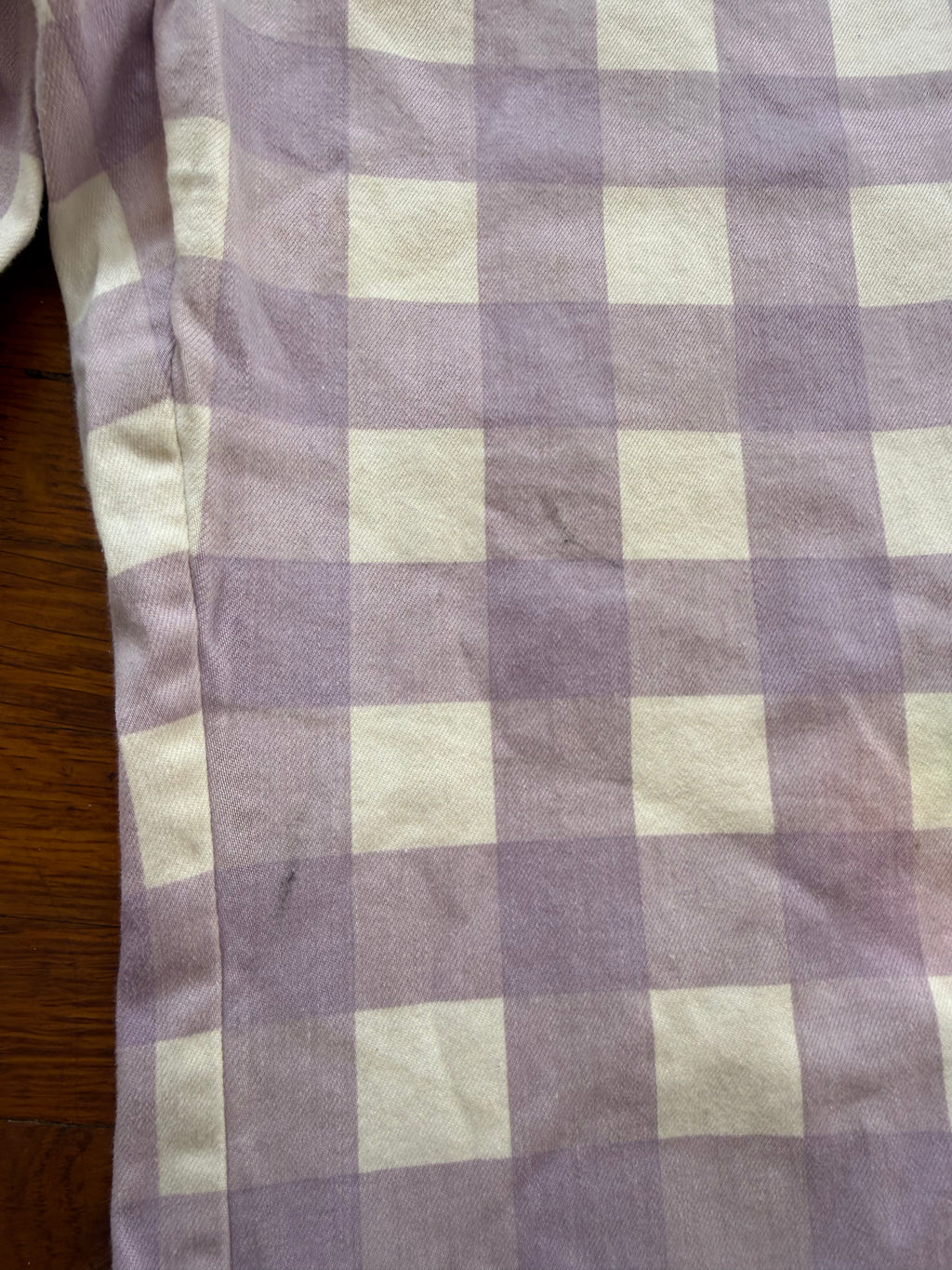 kawaii gingham capris