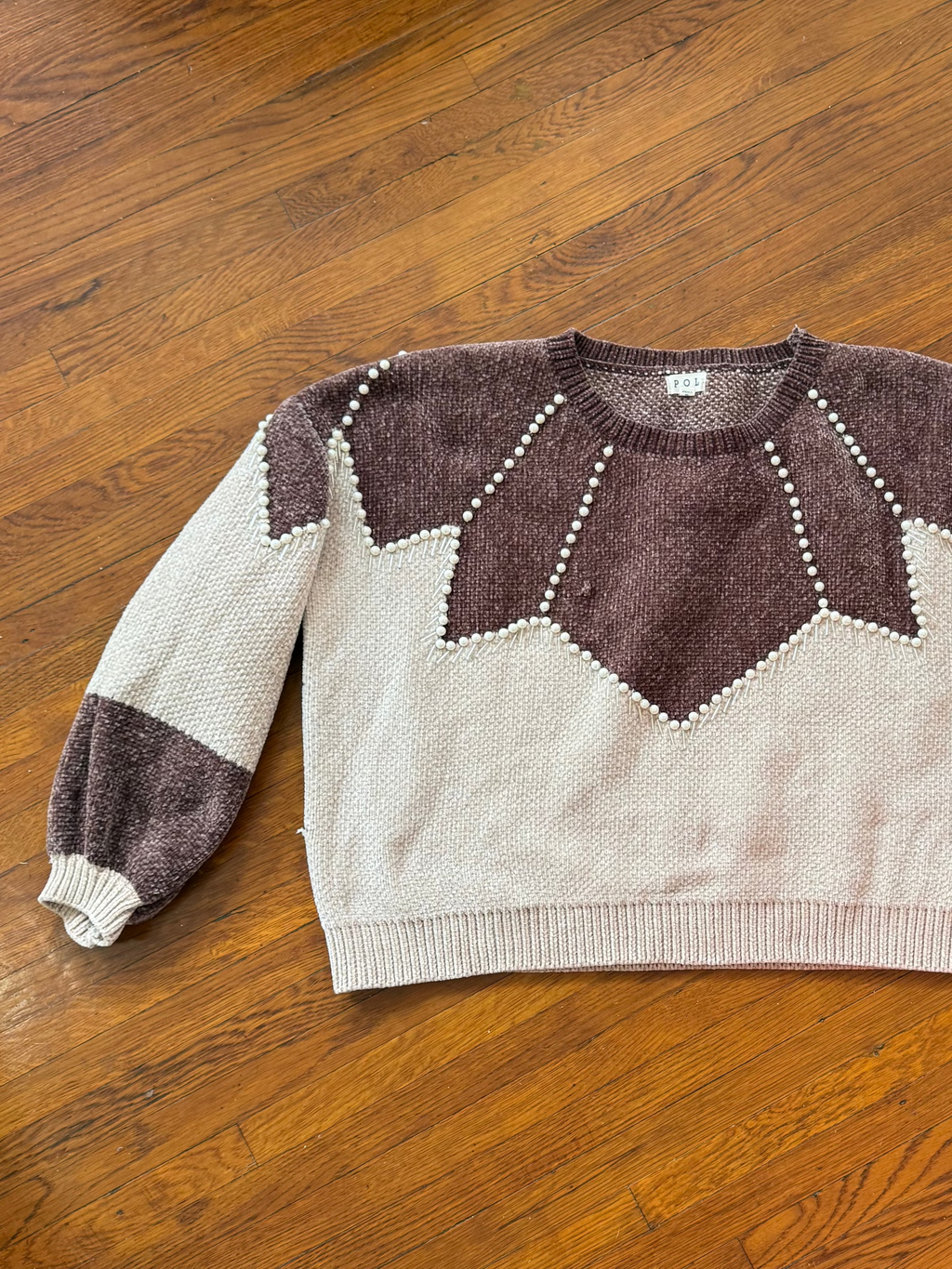 pearl sweater