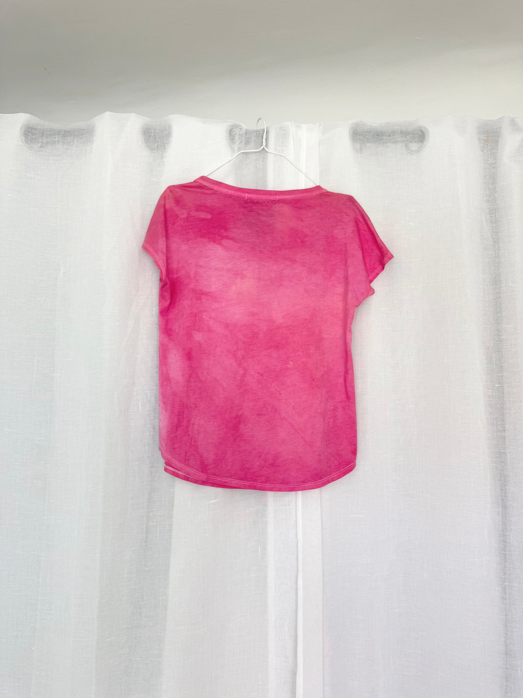✿ pink beaded baby tee ⋆ handmade upcycled statement ✿