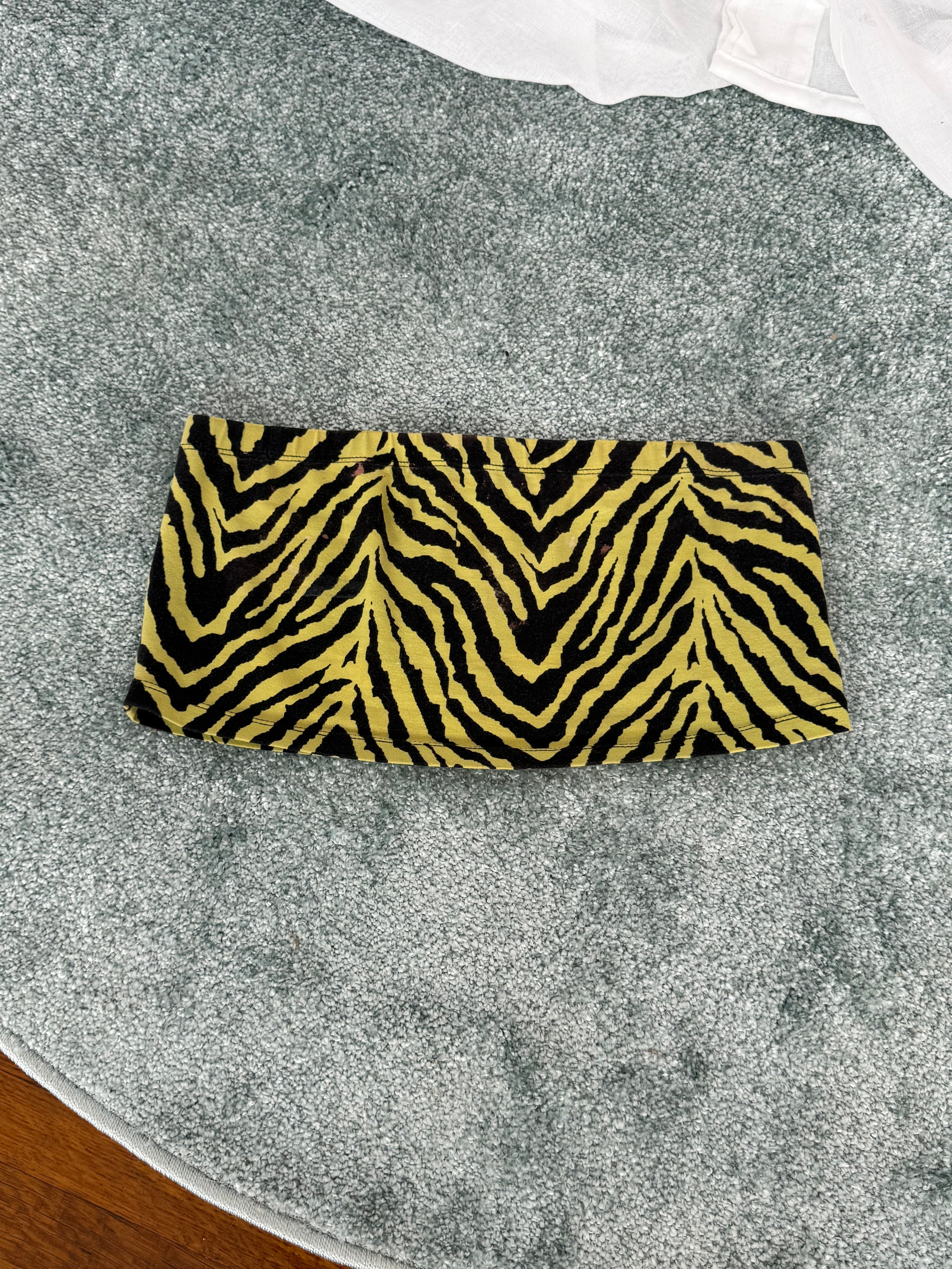 𓆩♡𓆪 zebra print tube top 𓆩♡𓆪