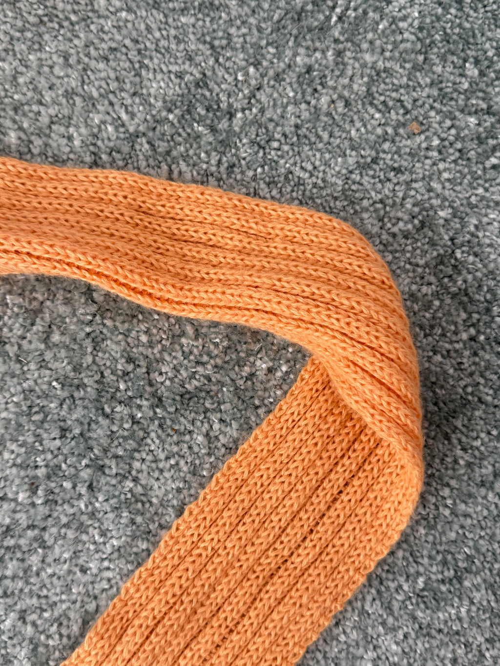 soft knit skinny scarf