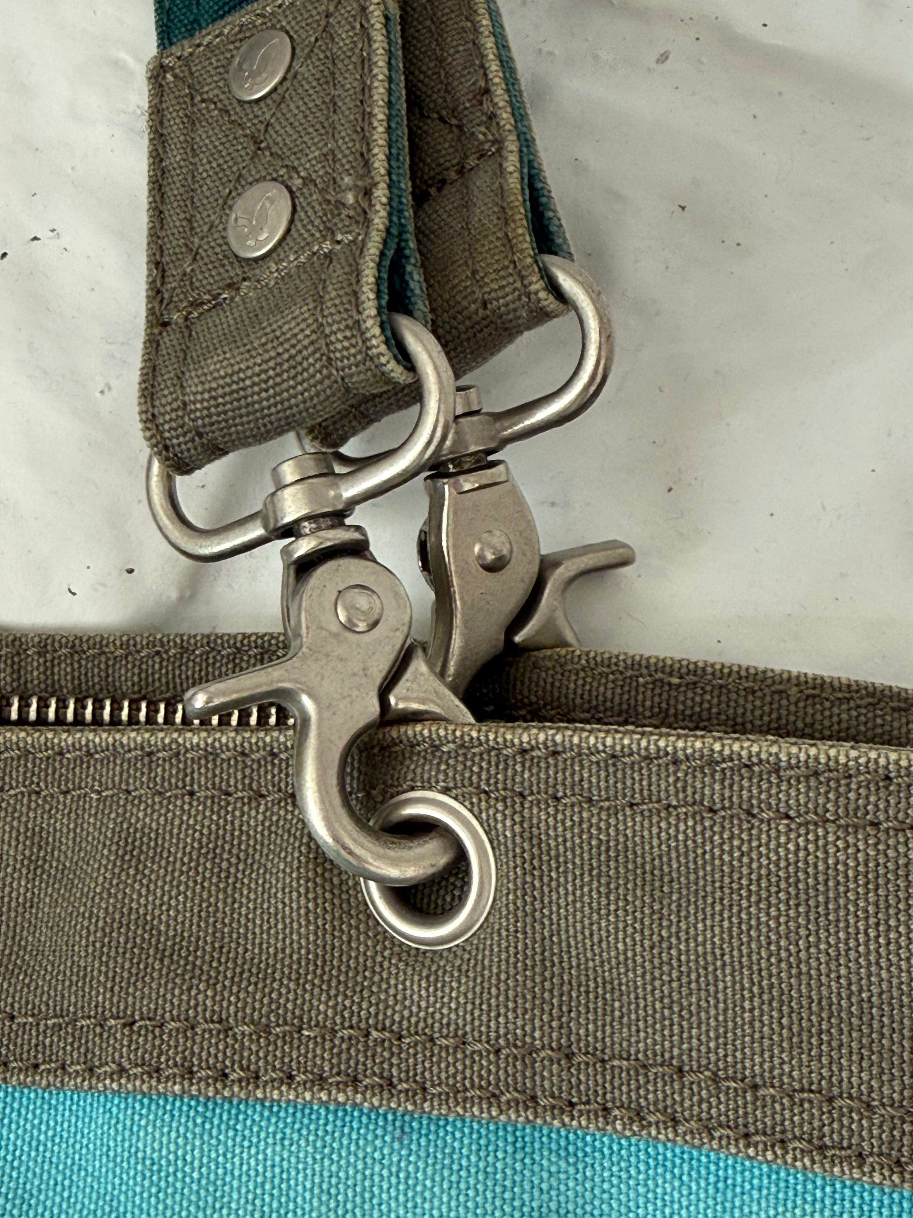 american eagle colorblock canvas tote