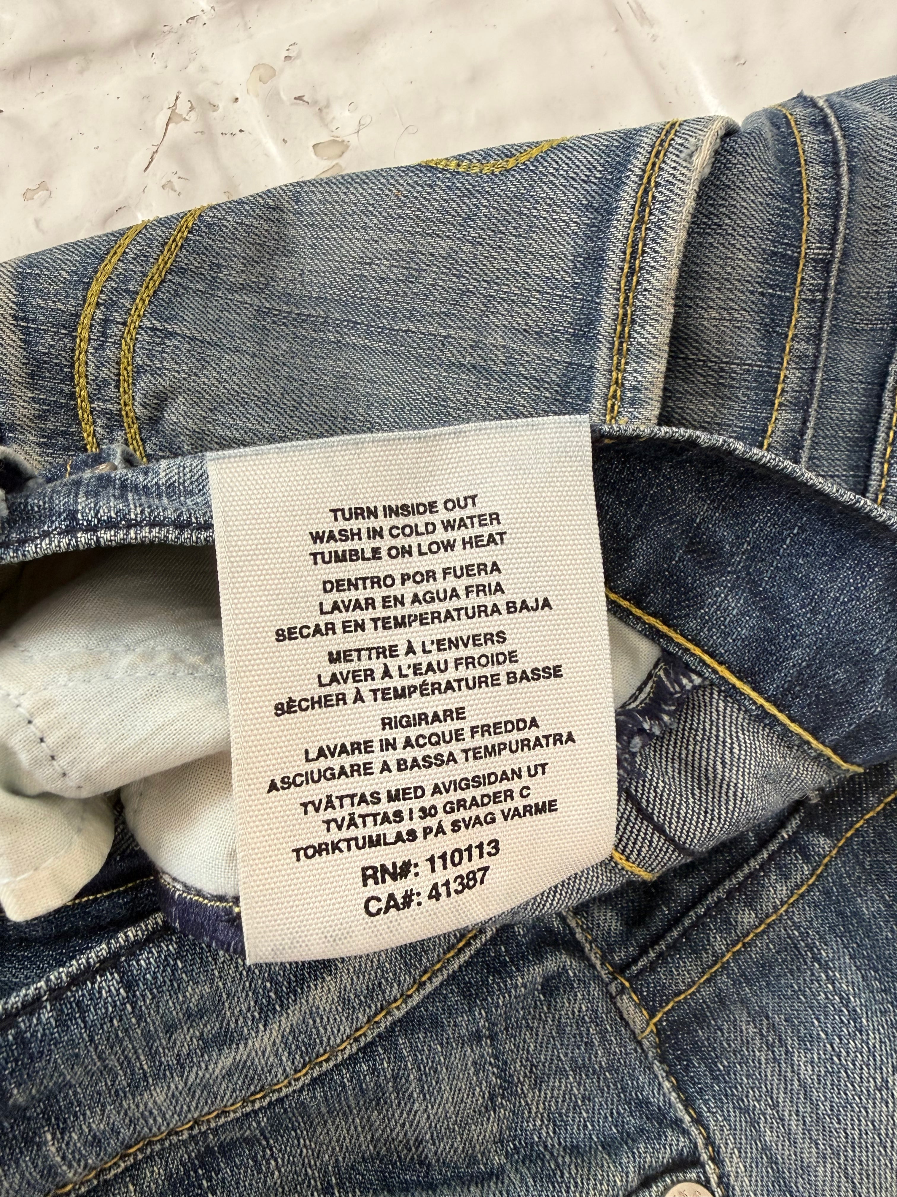 ☆ vintage cuffed denim capris ☆