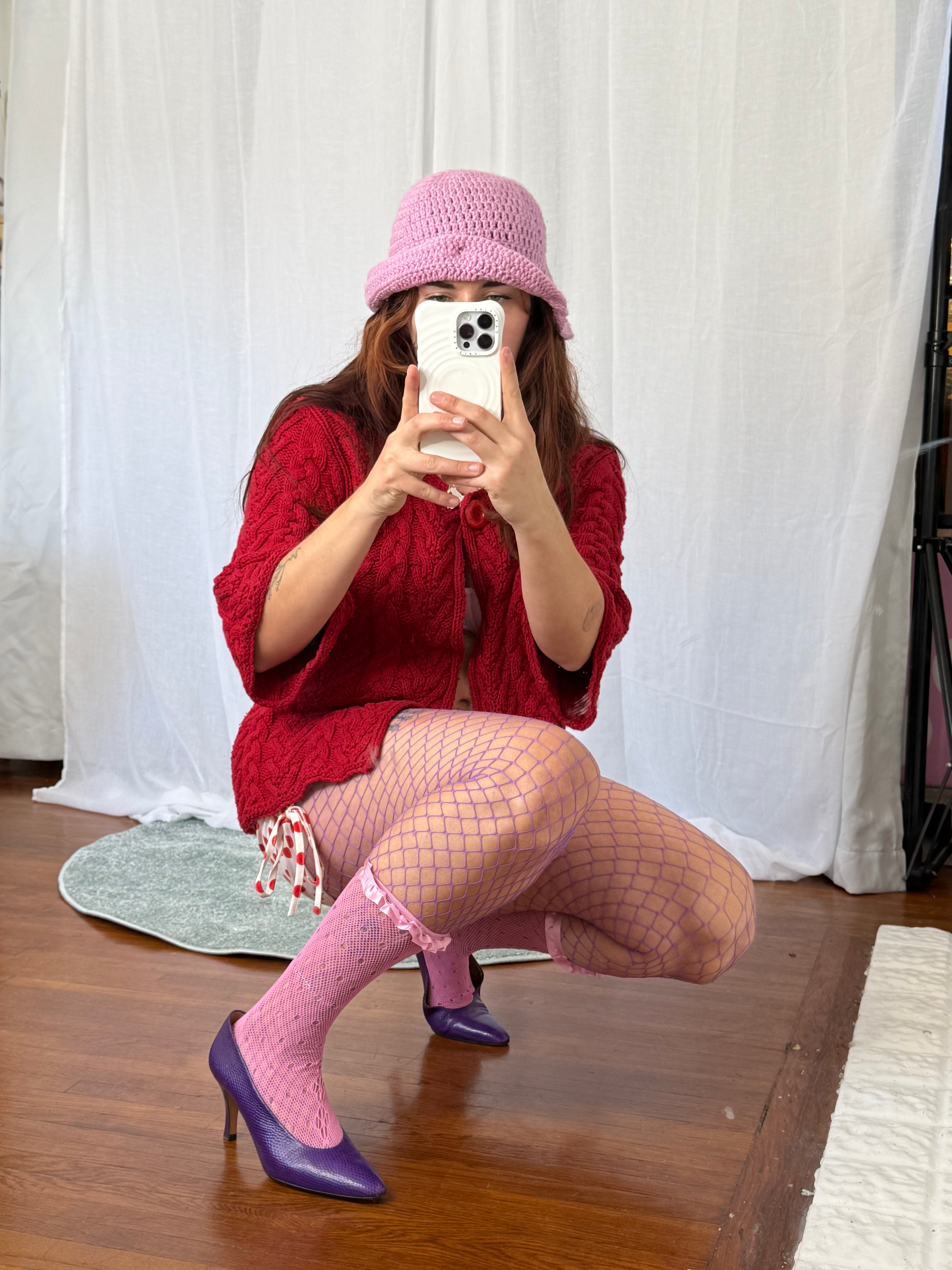 ✿ ruffled lace knee socks ✿