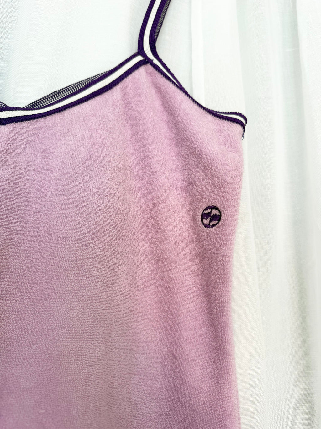 ⋆୨୧˚ y2k terry cloth babydoll cami ˚୨୧⋆