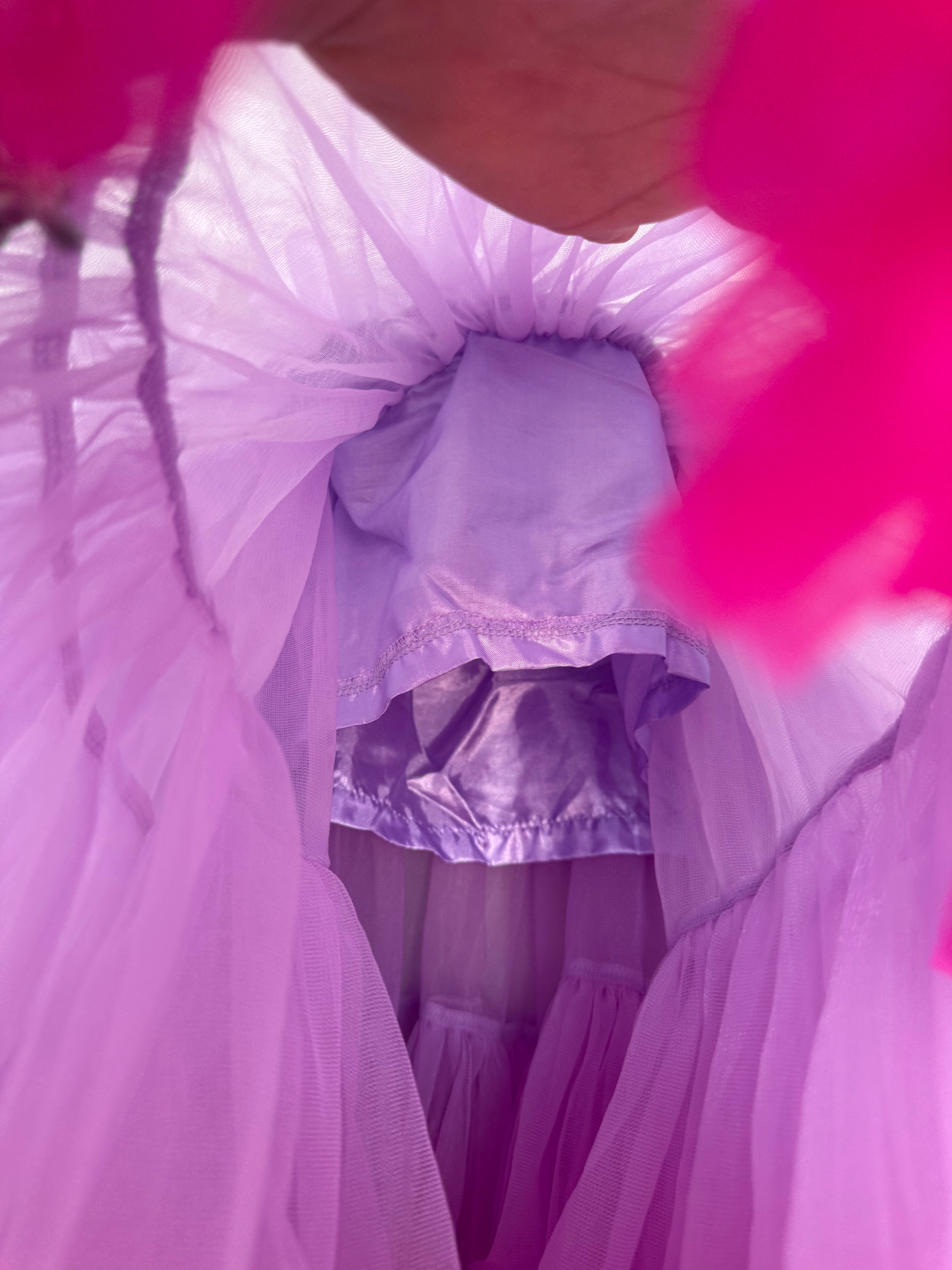 lavender pink tutu skirt