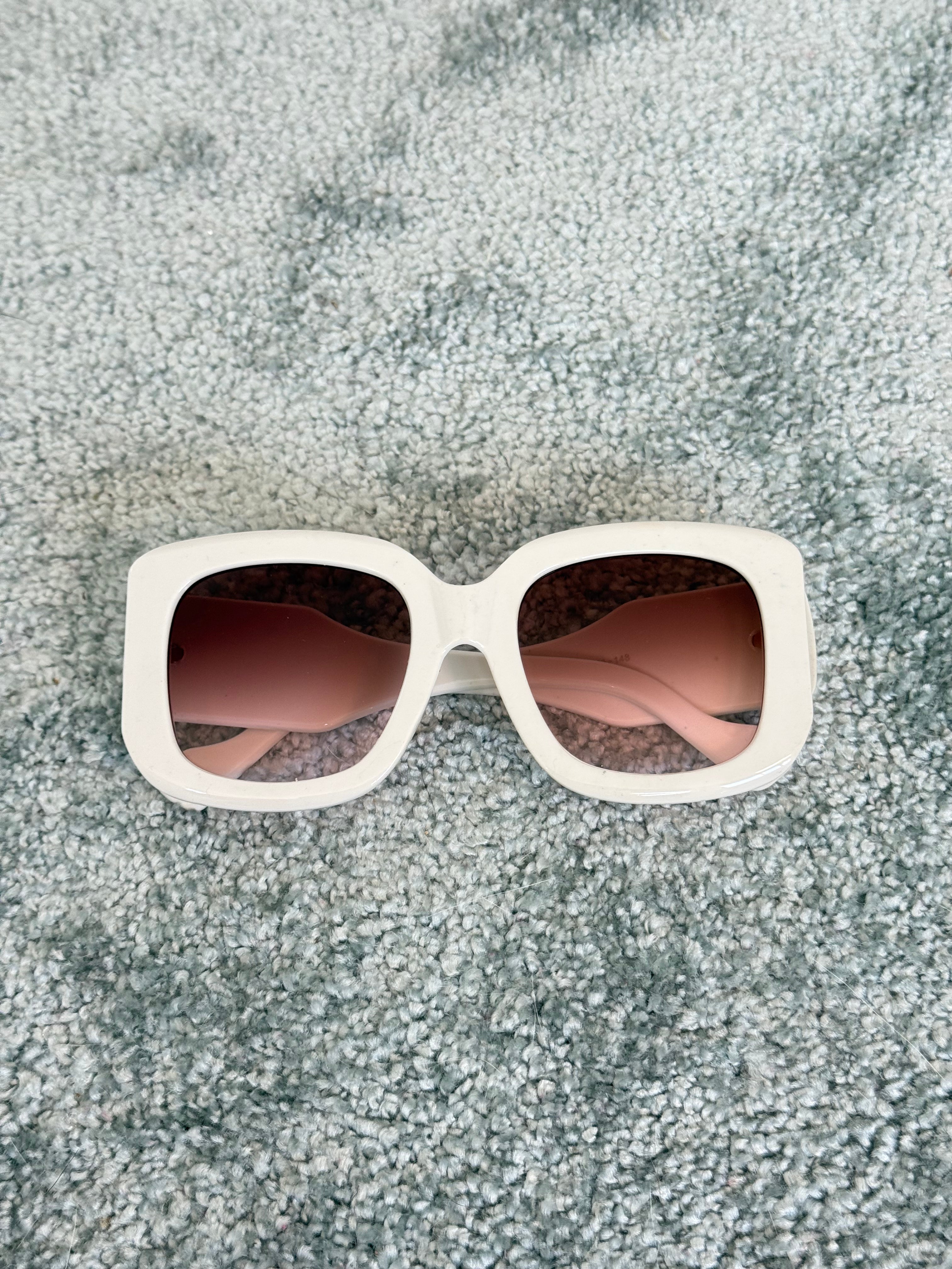 chunky square oversized sunglasses