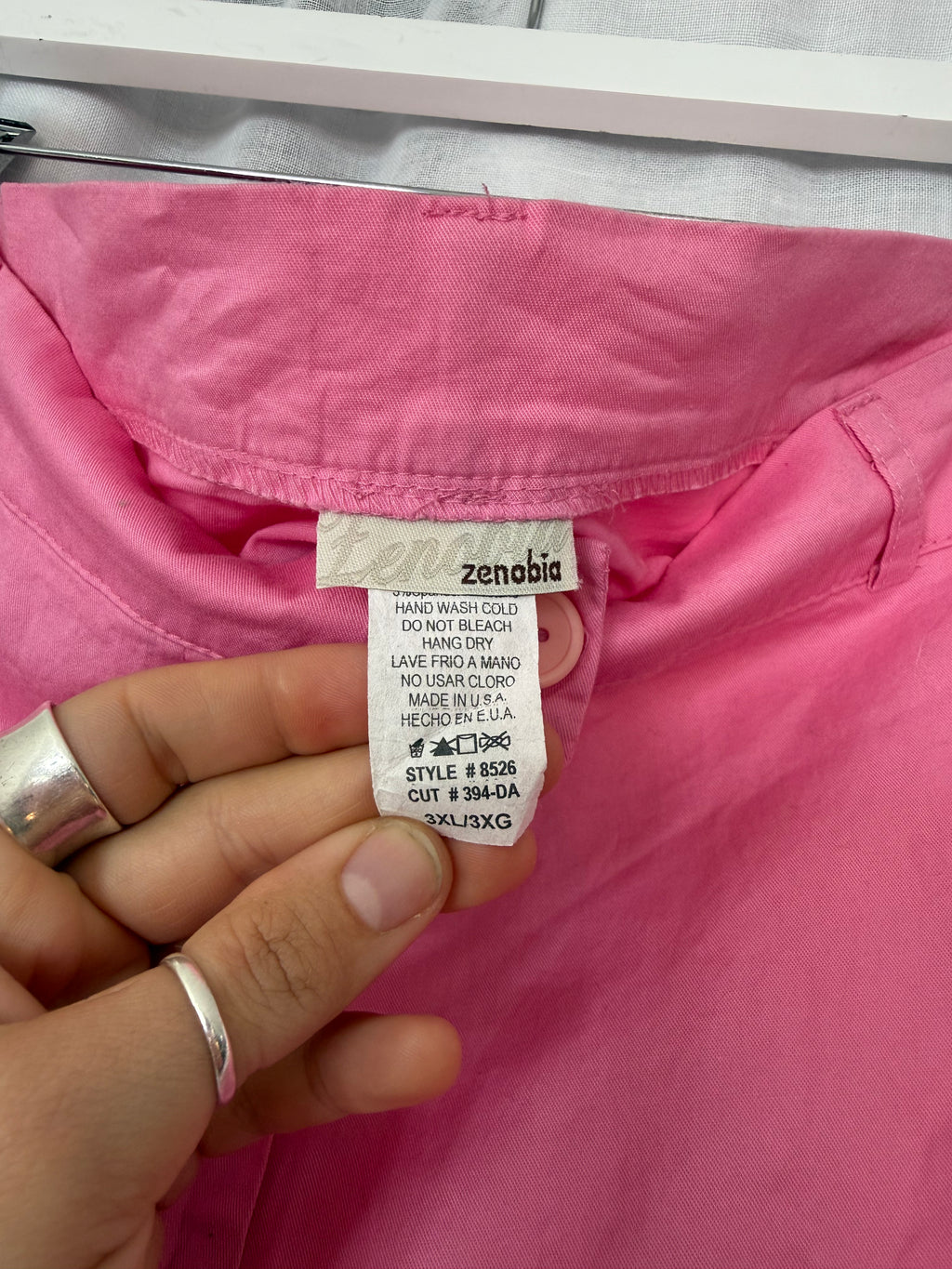 ✿ vintage bubblegum pink cropped flare pants (39")