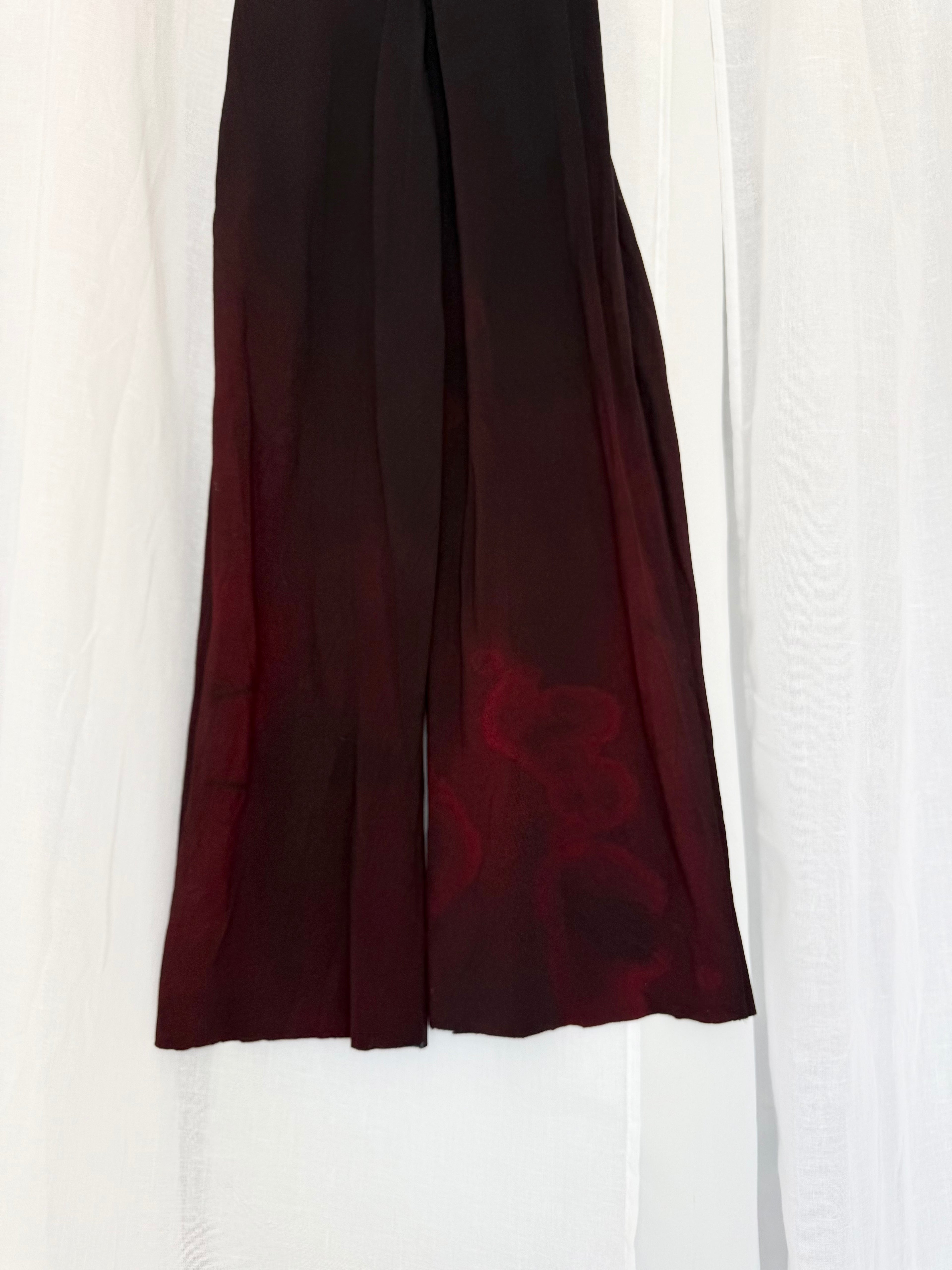 80s tiger velvet mesh jumpsuit ⋆