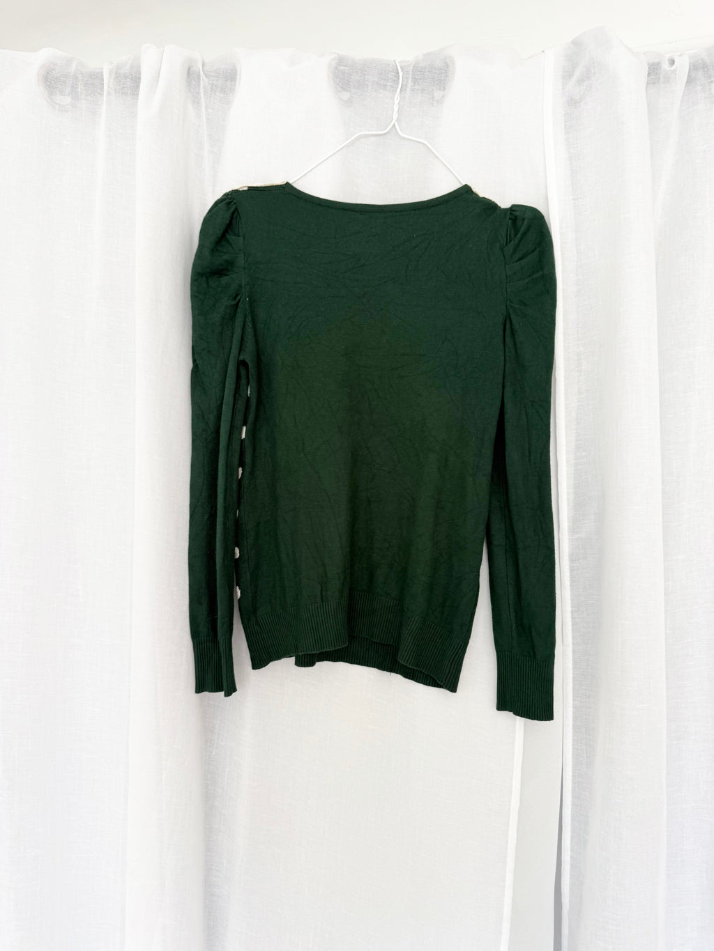 ✧ coquette polka dot lace sweater ✧