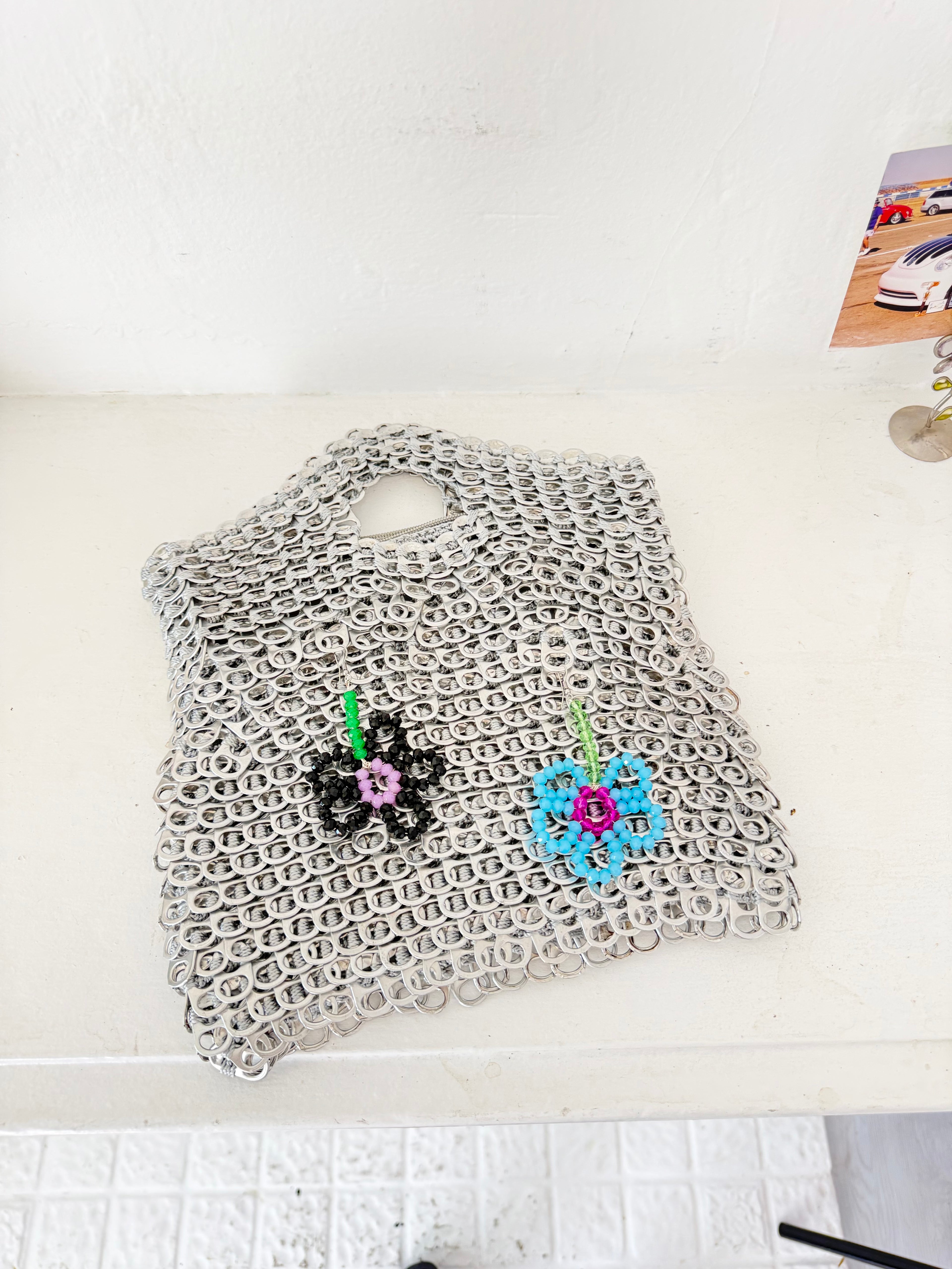 ✧ y2k pop tab flower bag ✧