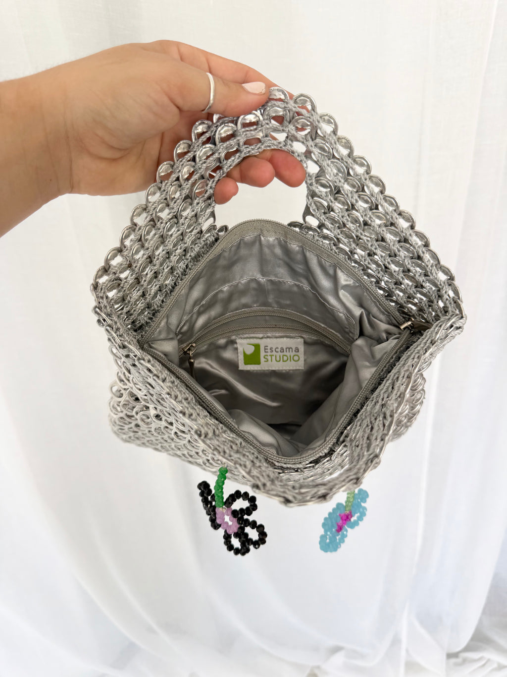 ✧ y2k pop tab flower bag ✧