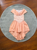 ✶ vintage sailor coquette high-low dress ✶