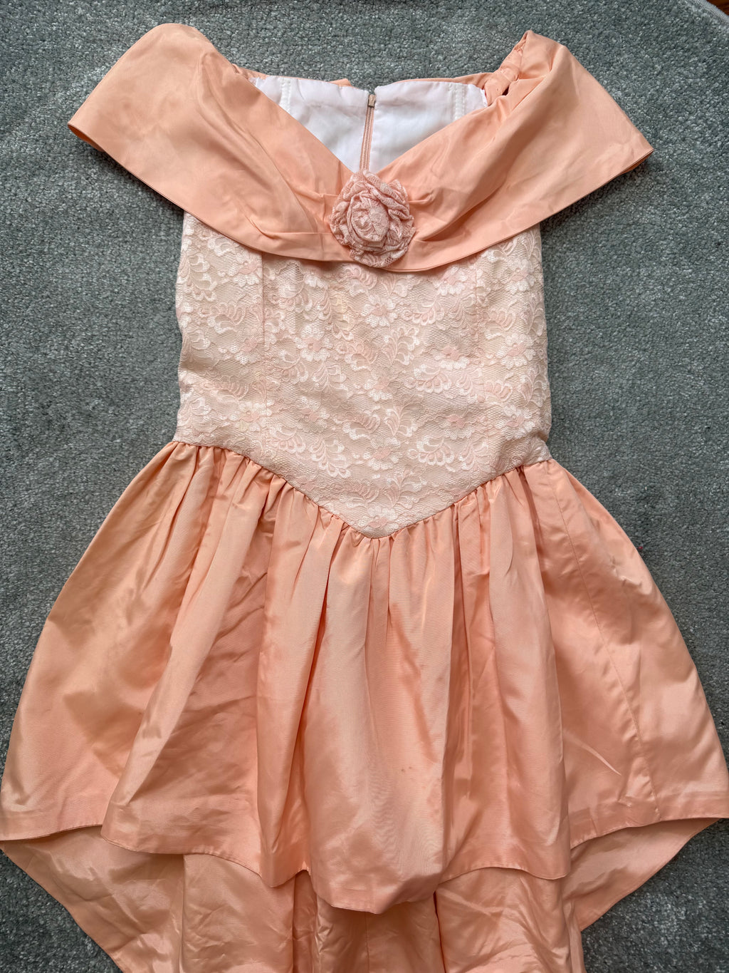 ✶ vintage sailor coquette high-low dress ✶