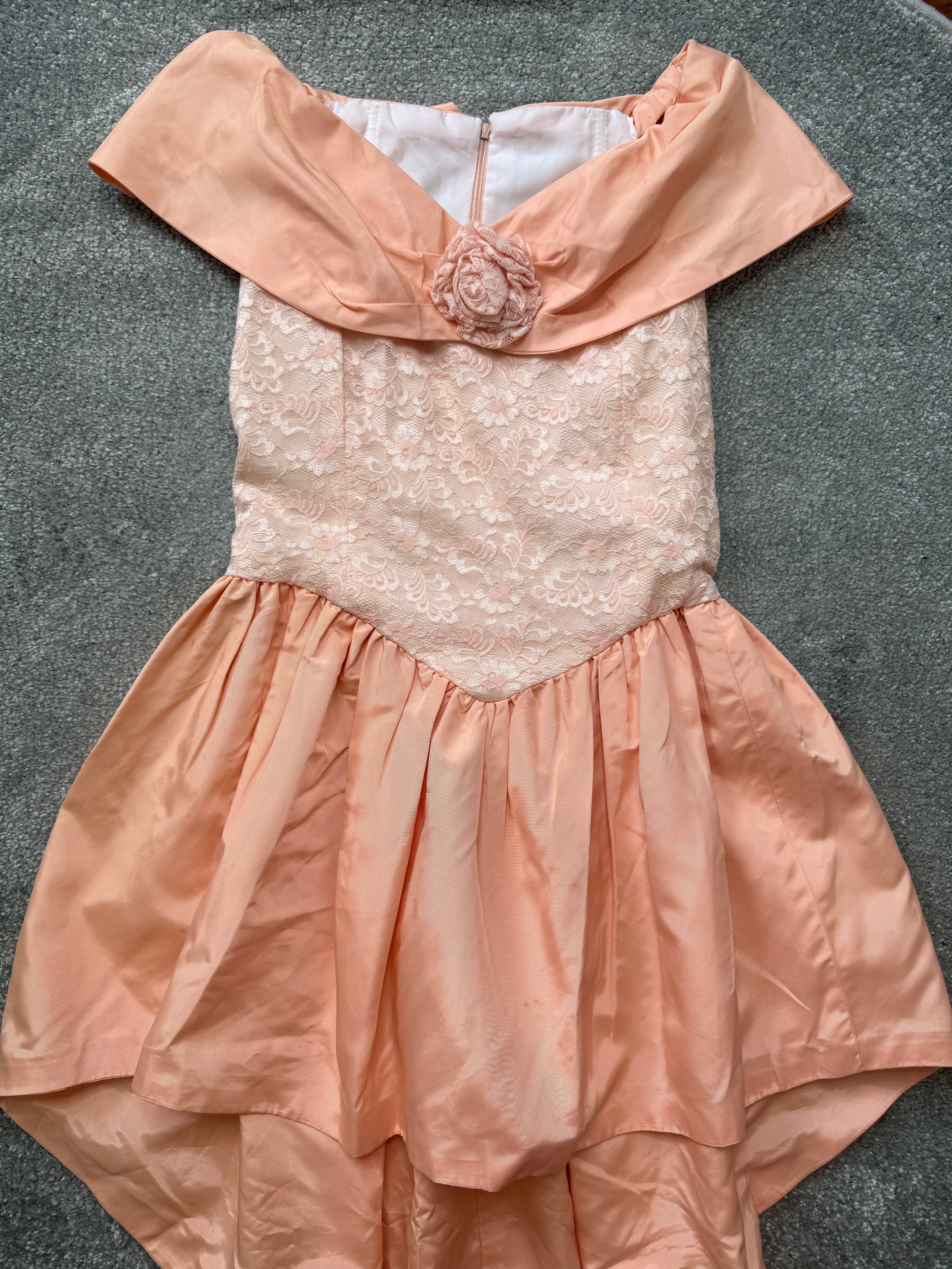 ✶ vintage sailor coquette high-low dress ✶