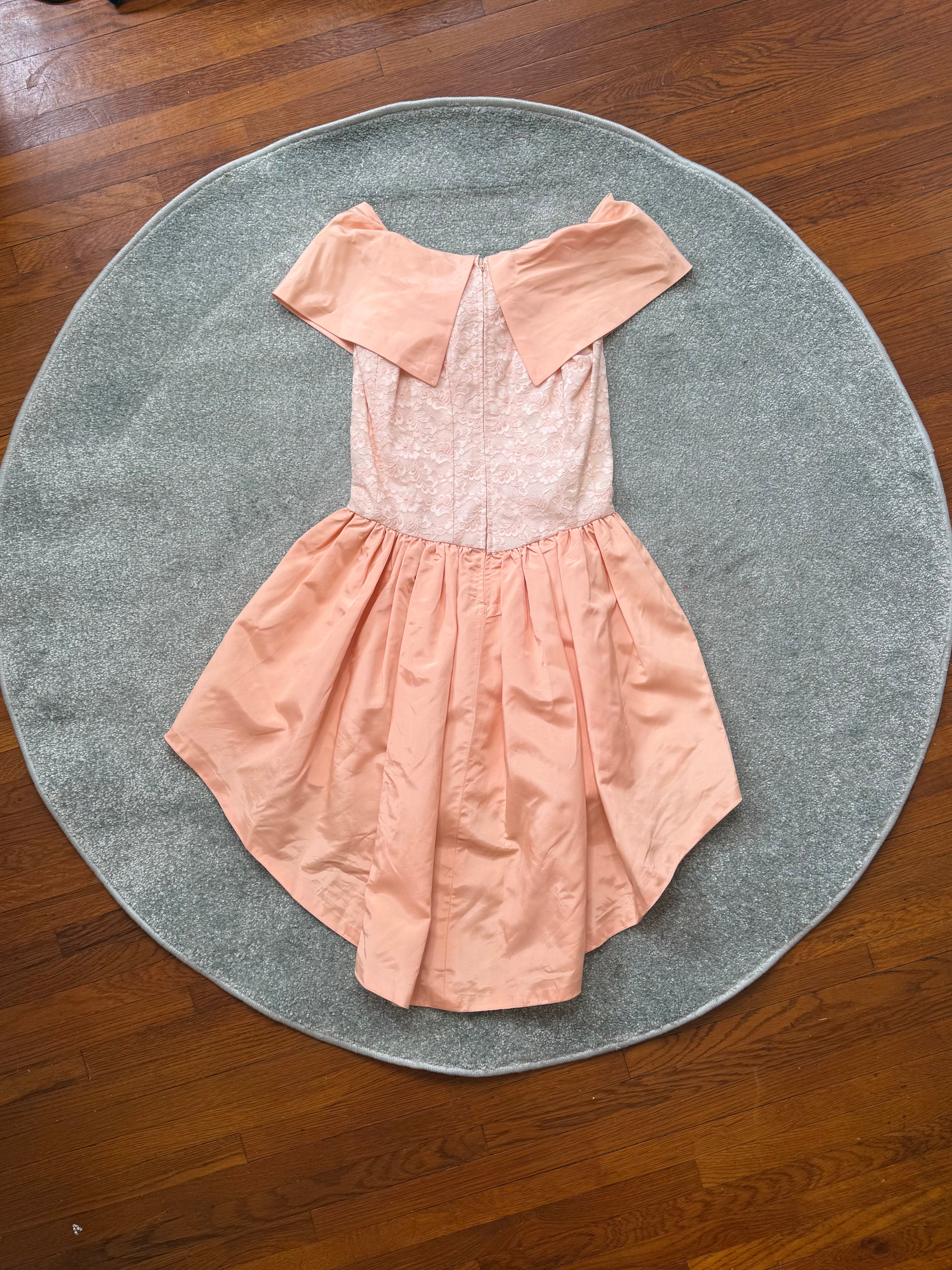 ✶ vintage sailor coquette high-low dress ✶