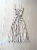y2k icey silver glitter formal maxi dress ✧