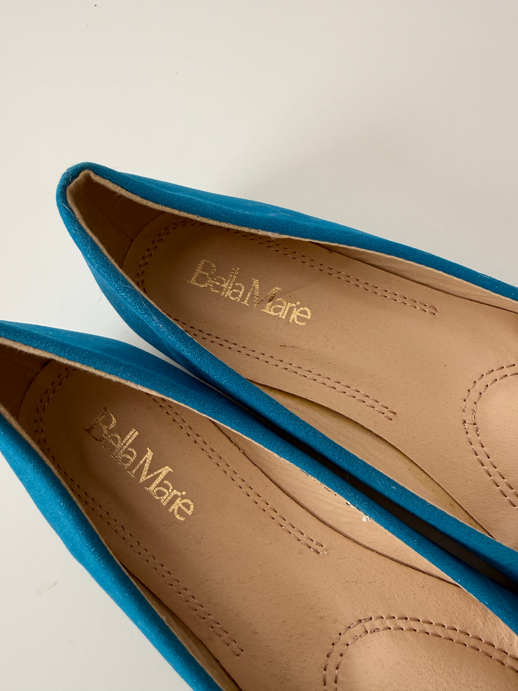 ✧ cobalt blue shimmer ballet flats ✧ (size 7.5)