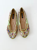 ✧ fairycore beaded ballet flats ✧ (size 7)