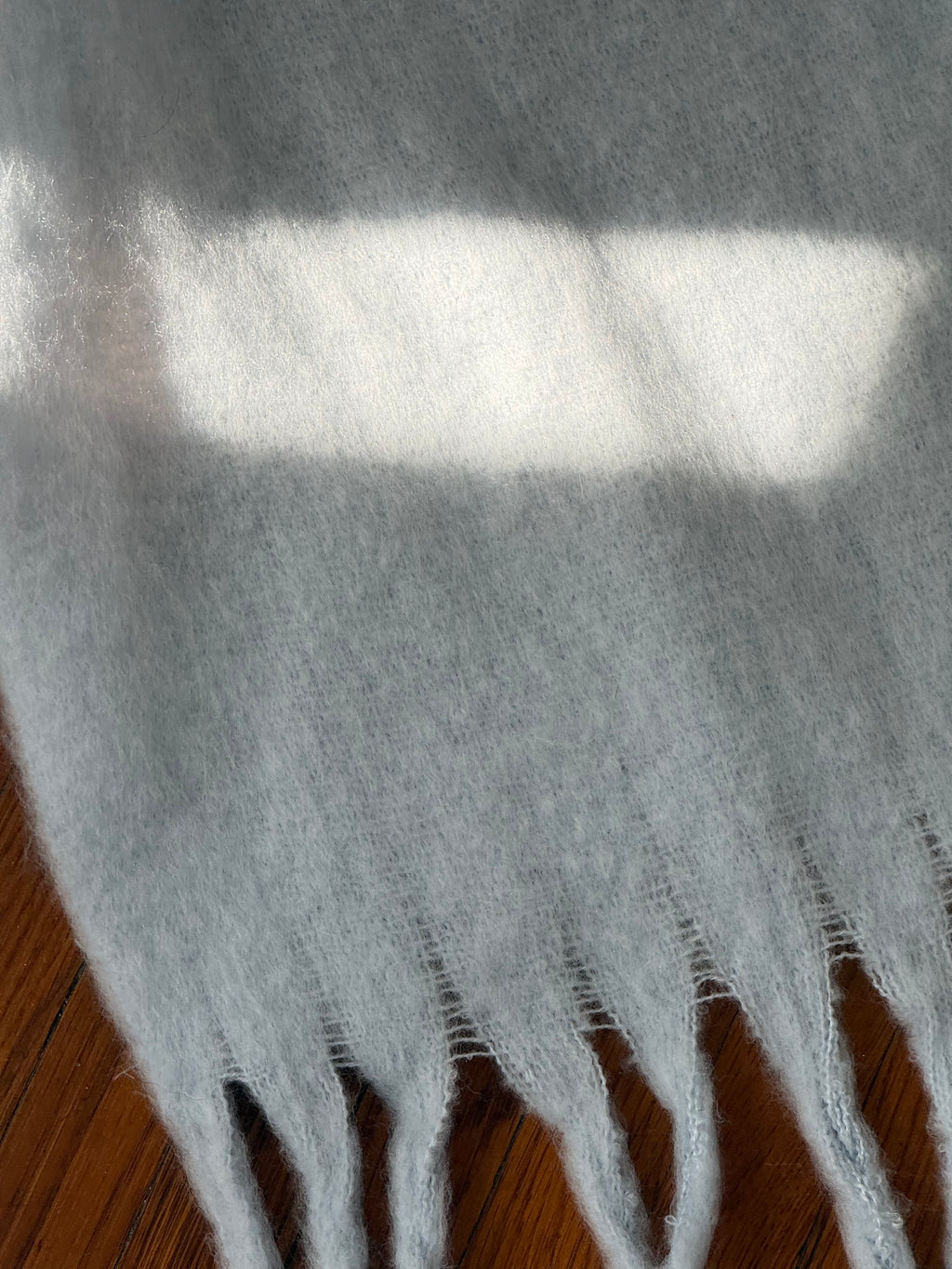 ❄️soft knit fringe scarf ❄️