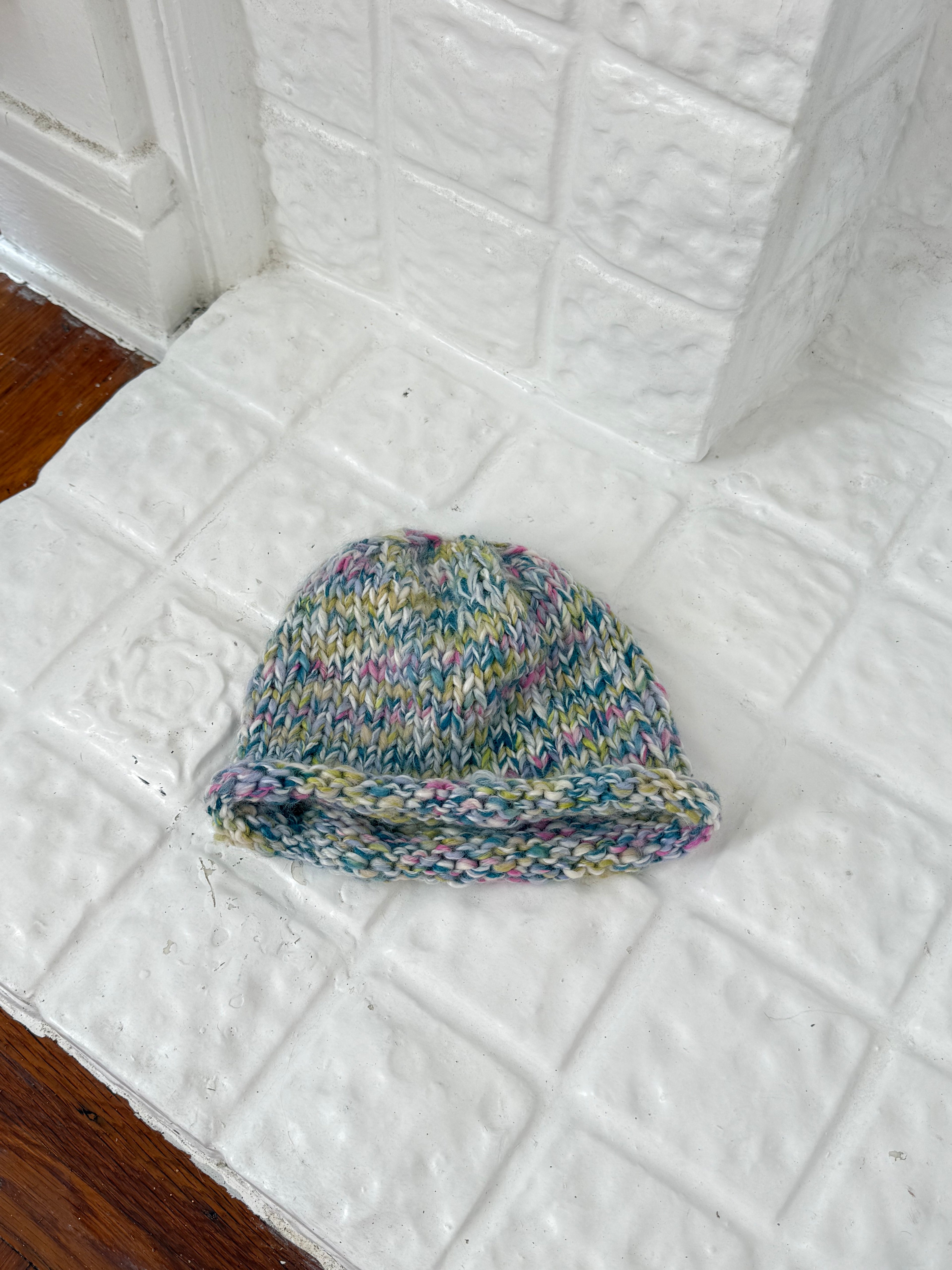 𓆩♡𓆪 handmade multicolor crochet beanie 𓆩♡𓆪