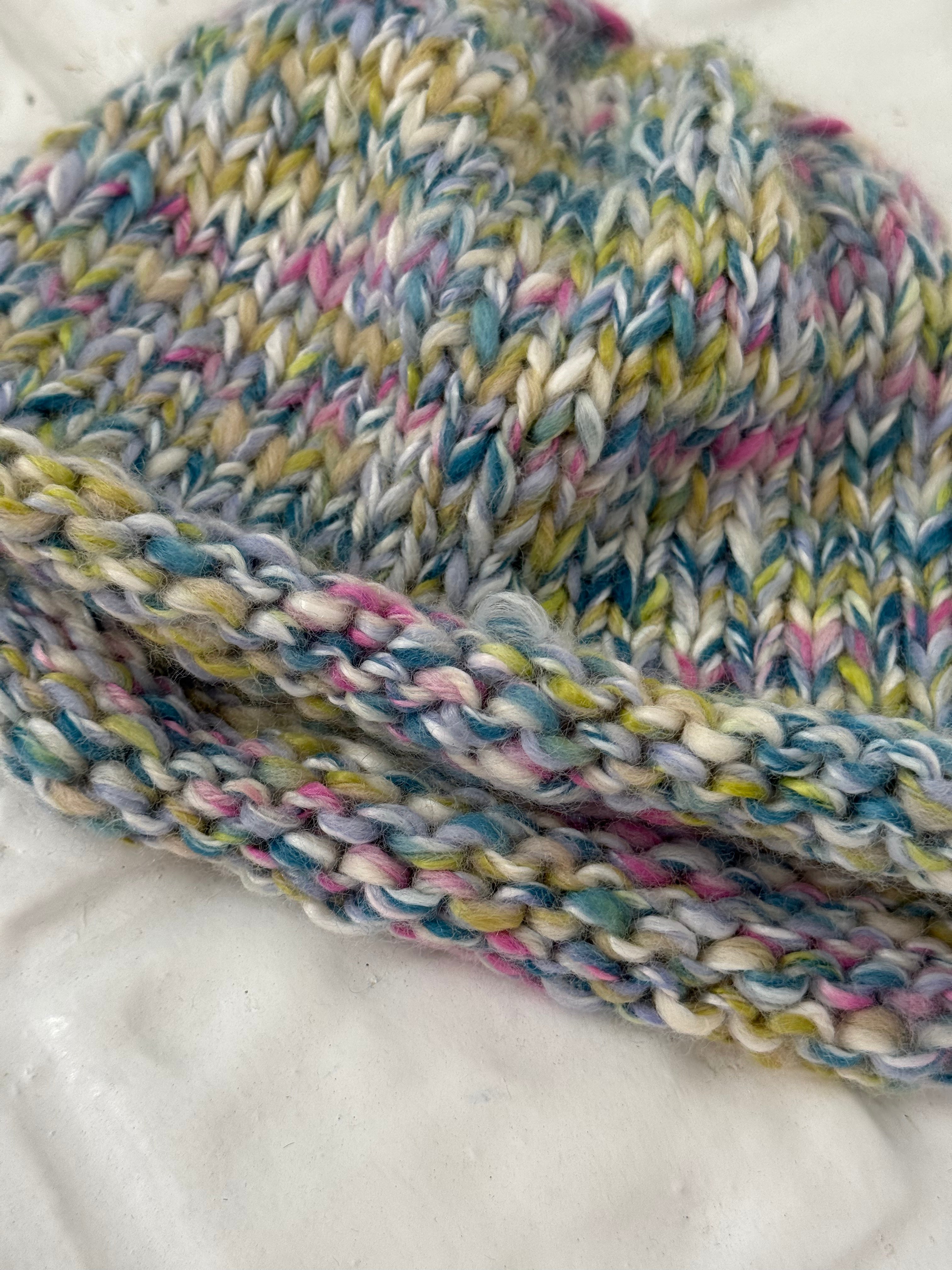 𓆩♡𓆪 handmade multicolor crochet beanie 𓆩♡𓆪