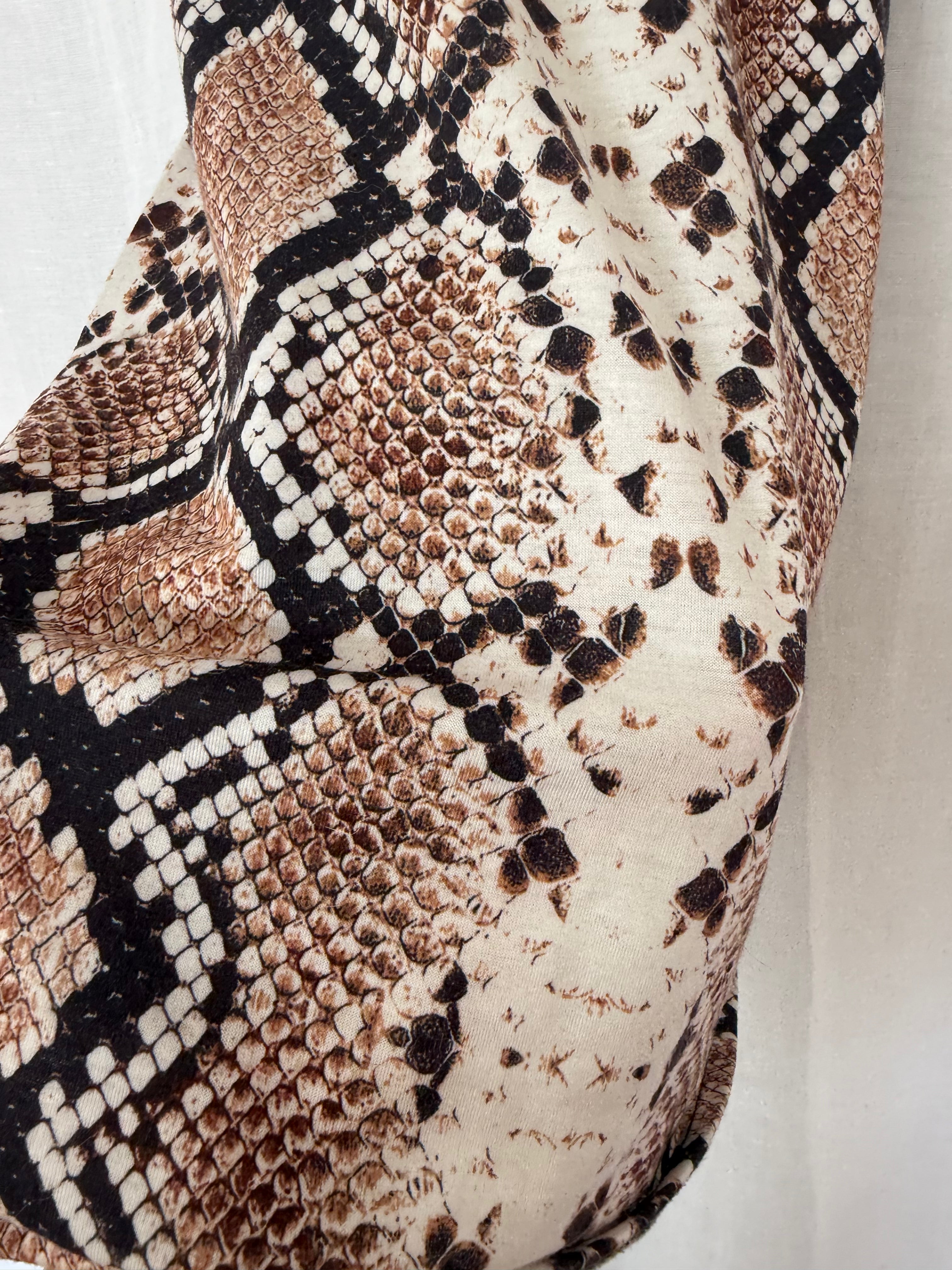 ✧ snake print bodycon mini dress ✧