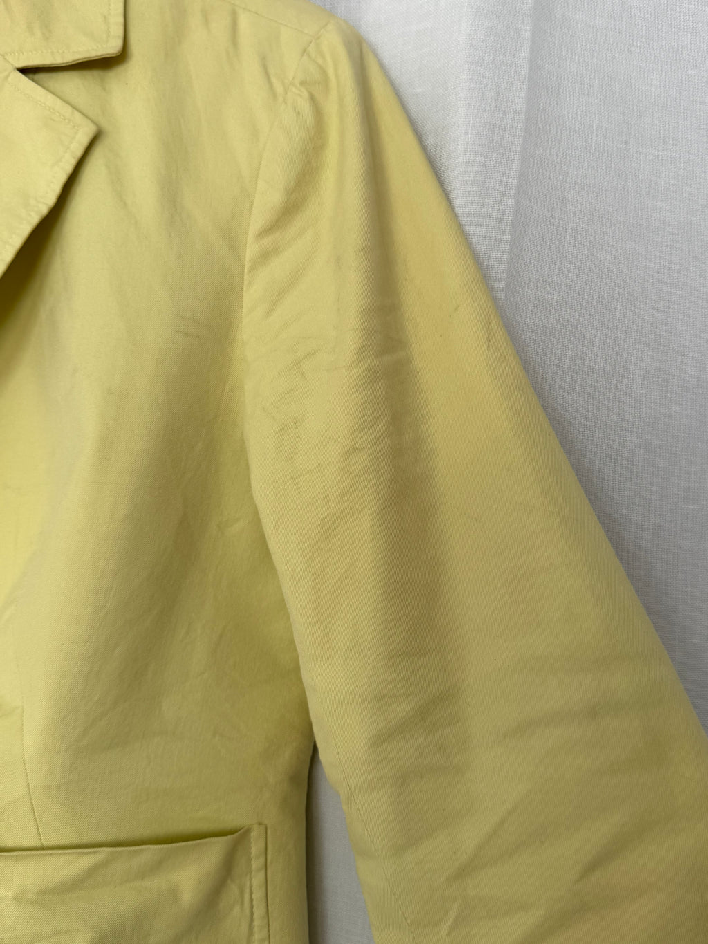 vintage linen blazer