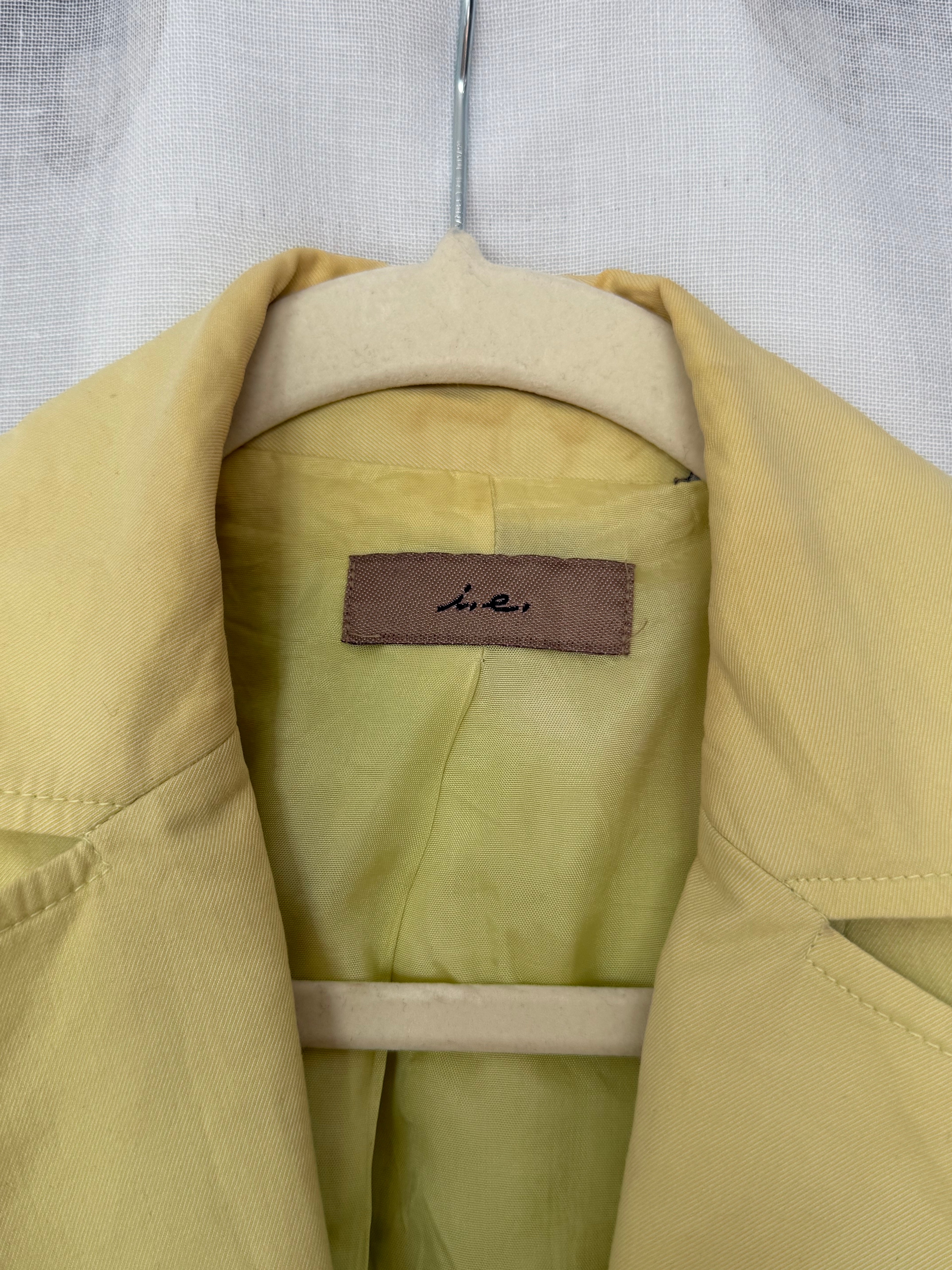 vintage linen blazer