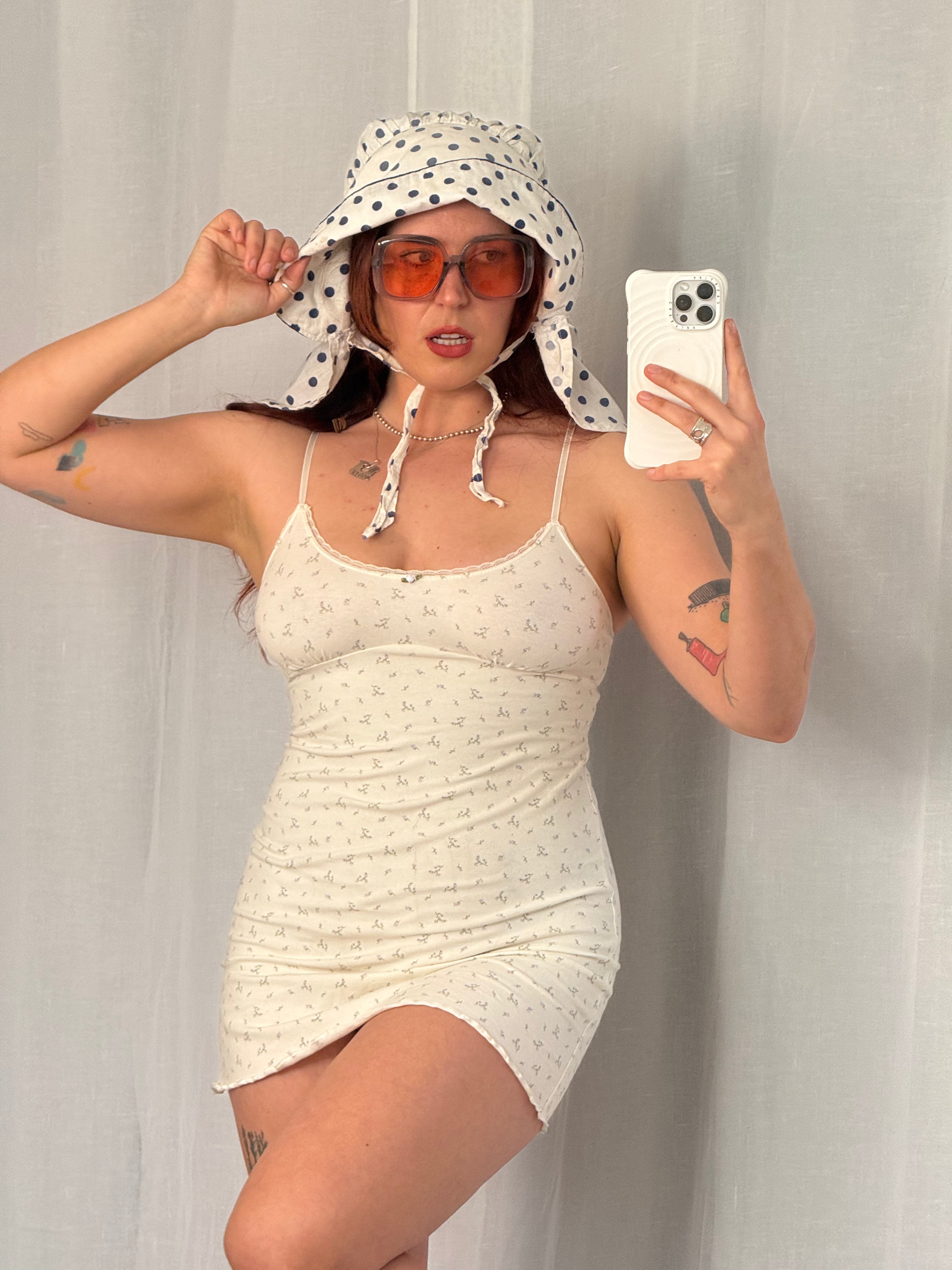 floral mini slip dress ✨