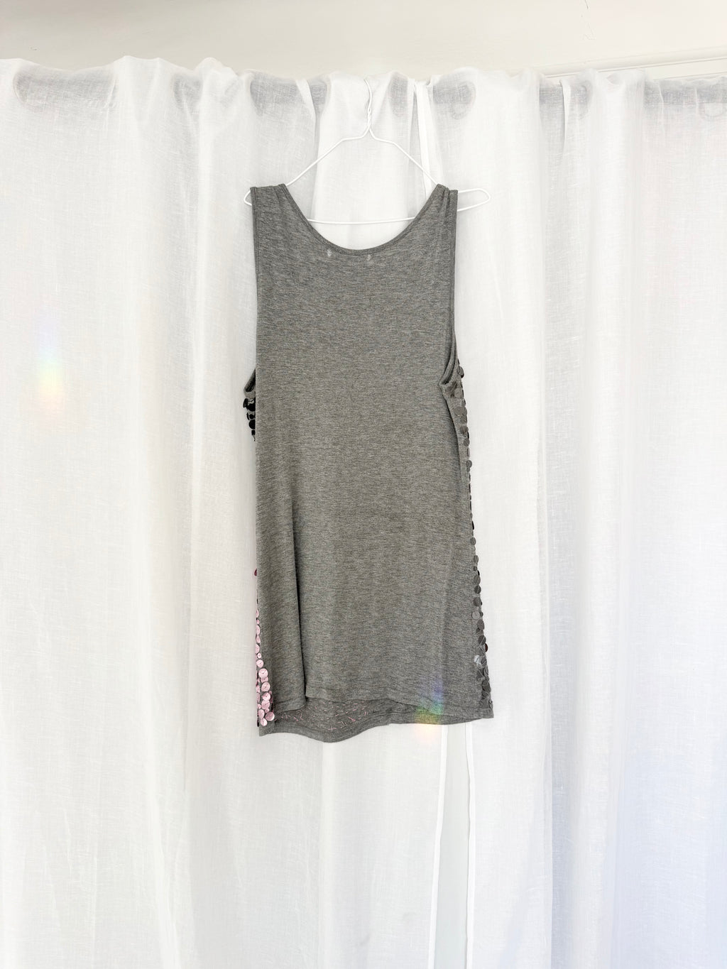 oversized paillette sequin mini dress ✧