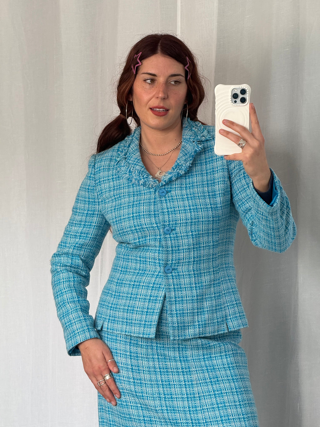💎 vintage 90’s Le Suit tweed skirt set 💎