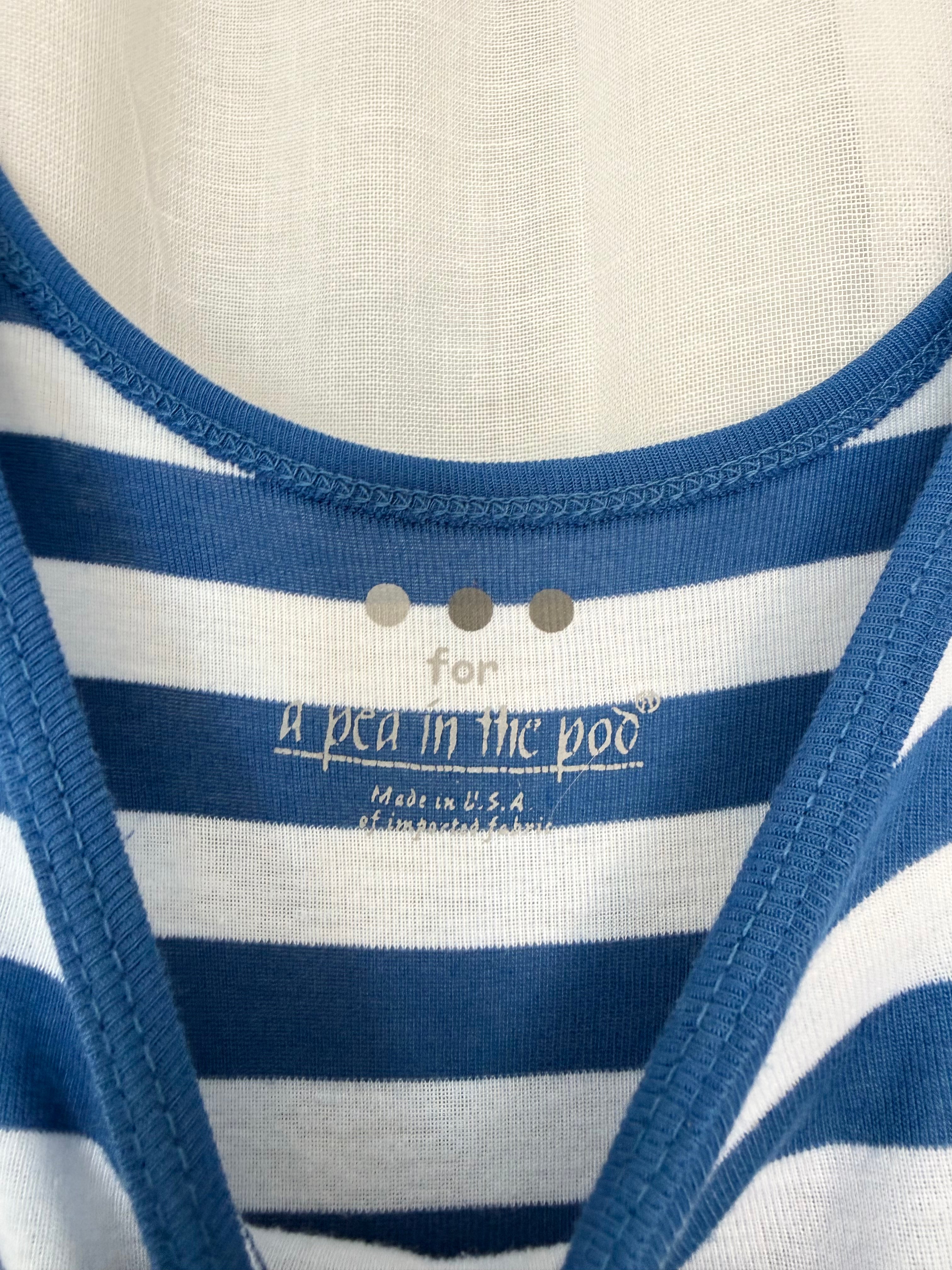 ✶ y2k blue striped handkerchief dress ✶