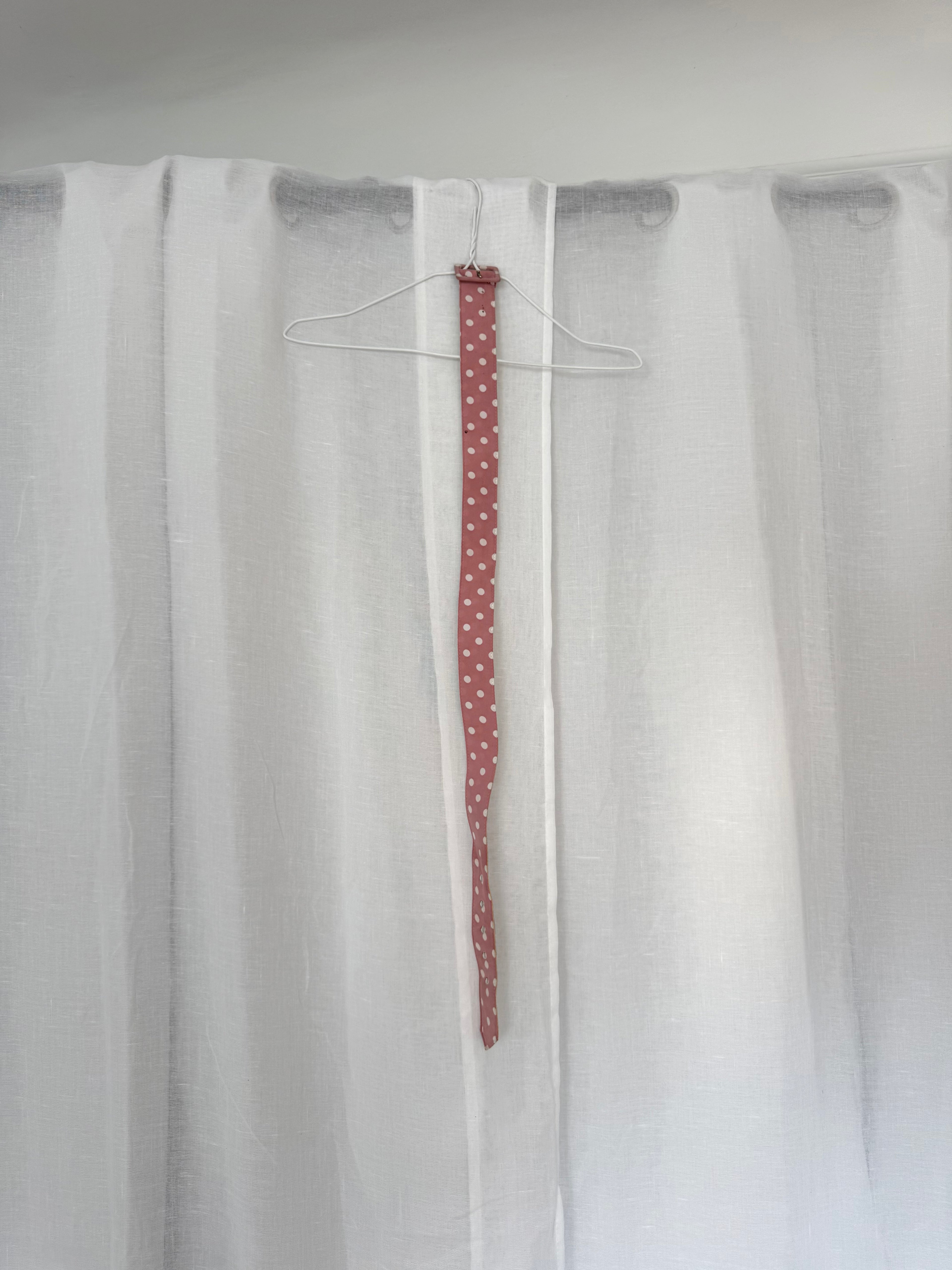 🎀 vintage pink polka dot belt 🎀