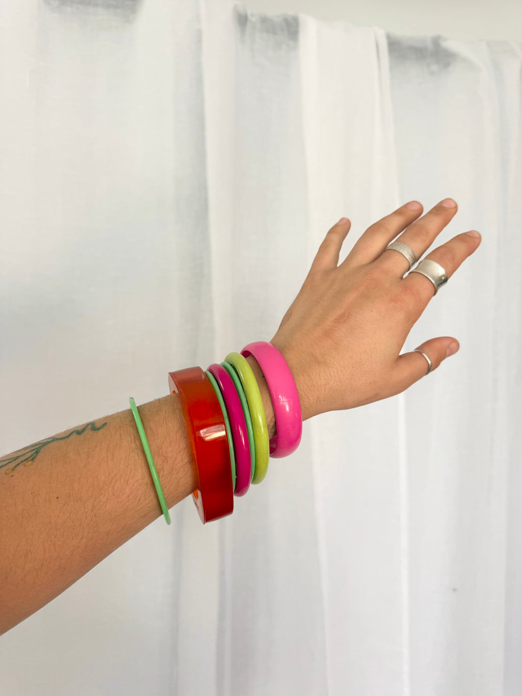 ✶ y2k bangle bracelet stack ✶