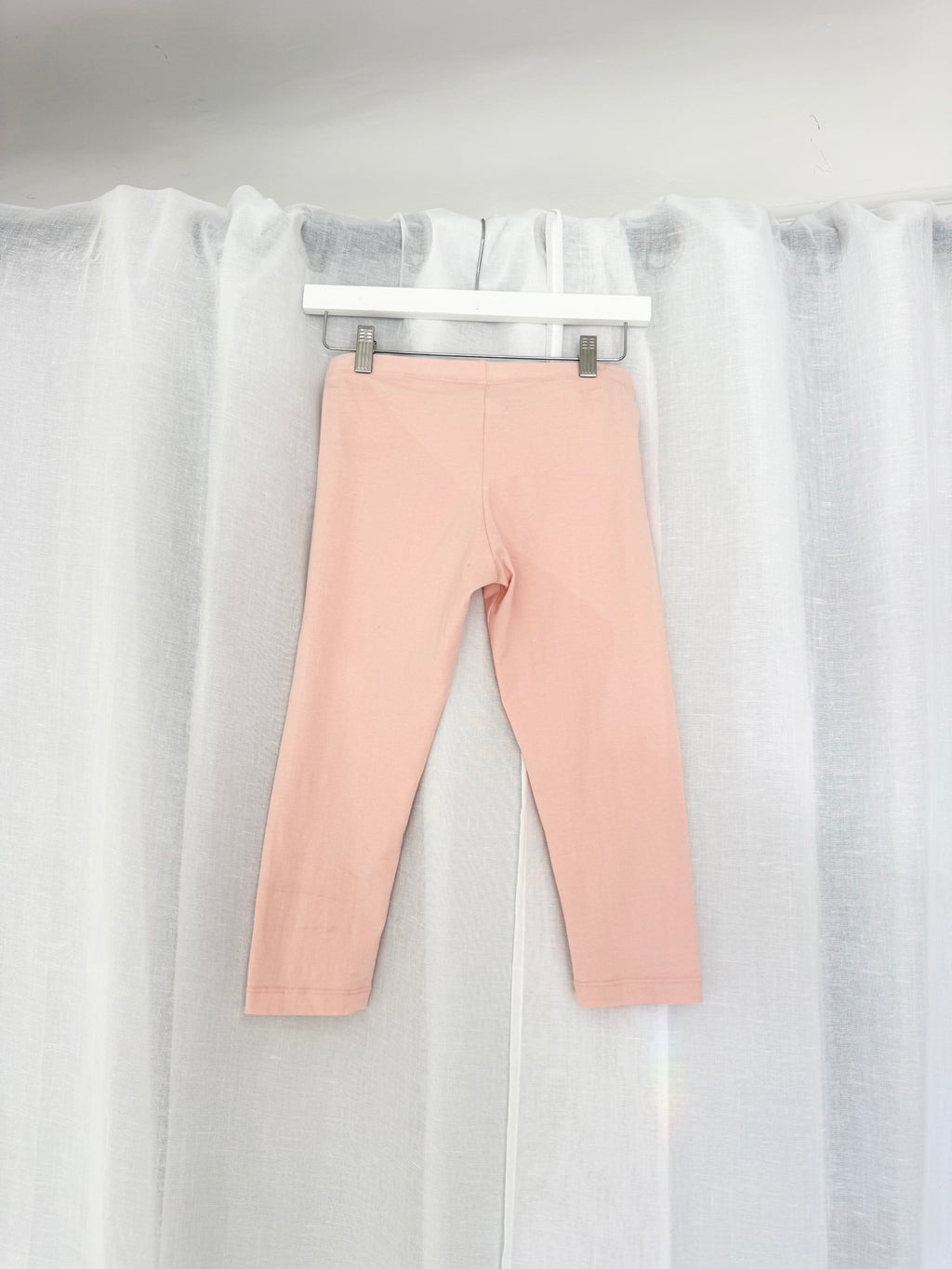 los angeles apparel baby pink capri leggings ✧ (26-30")