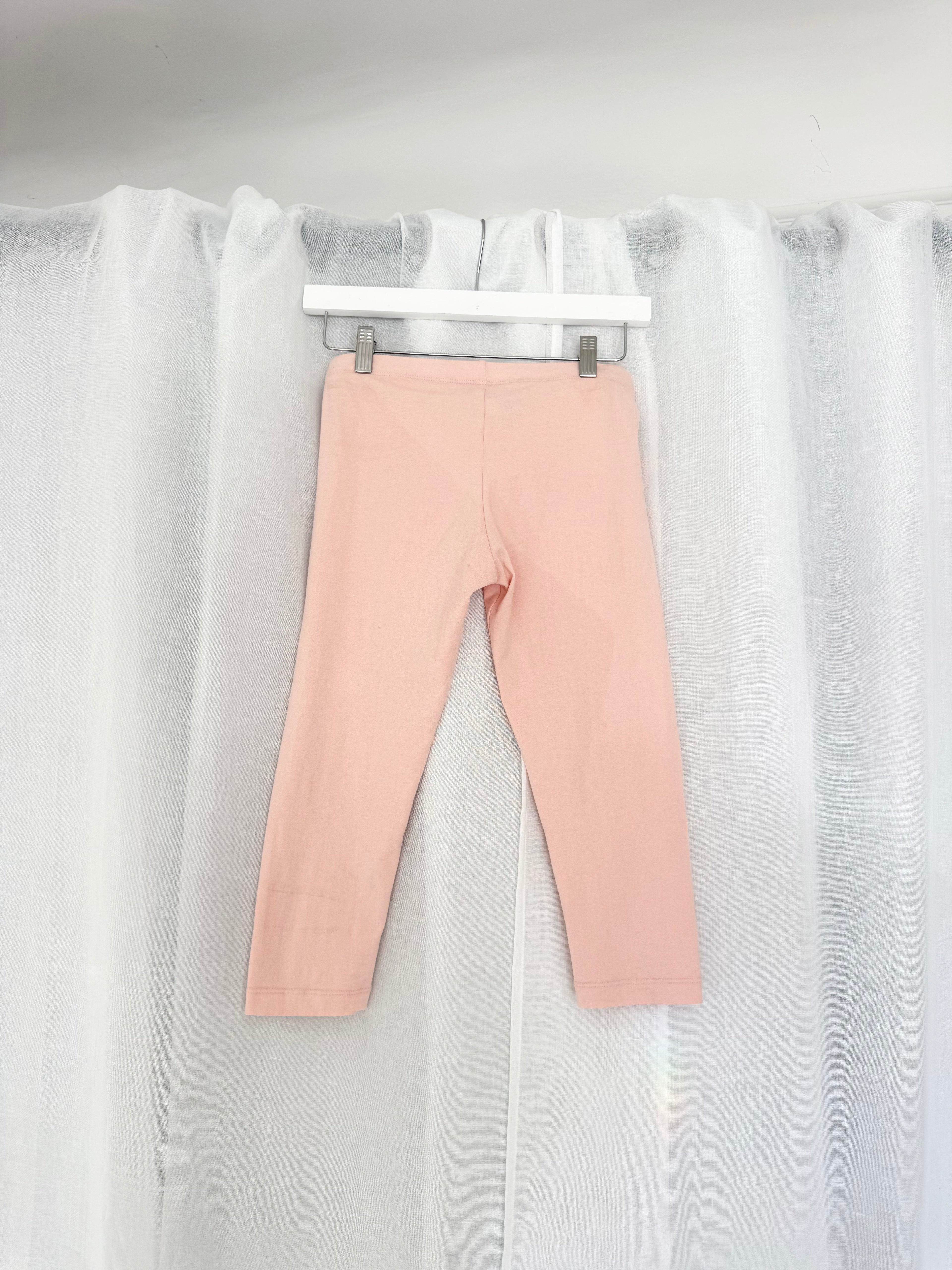 los angeles apparel baby pink capri leggings ✧ (26-30")