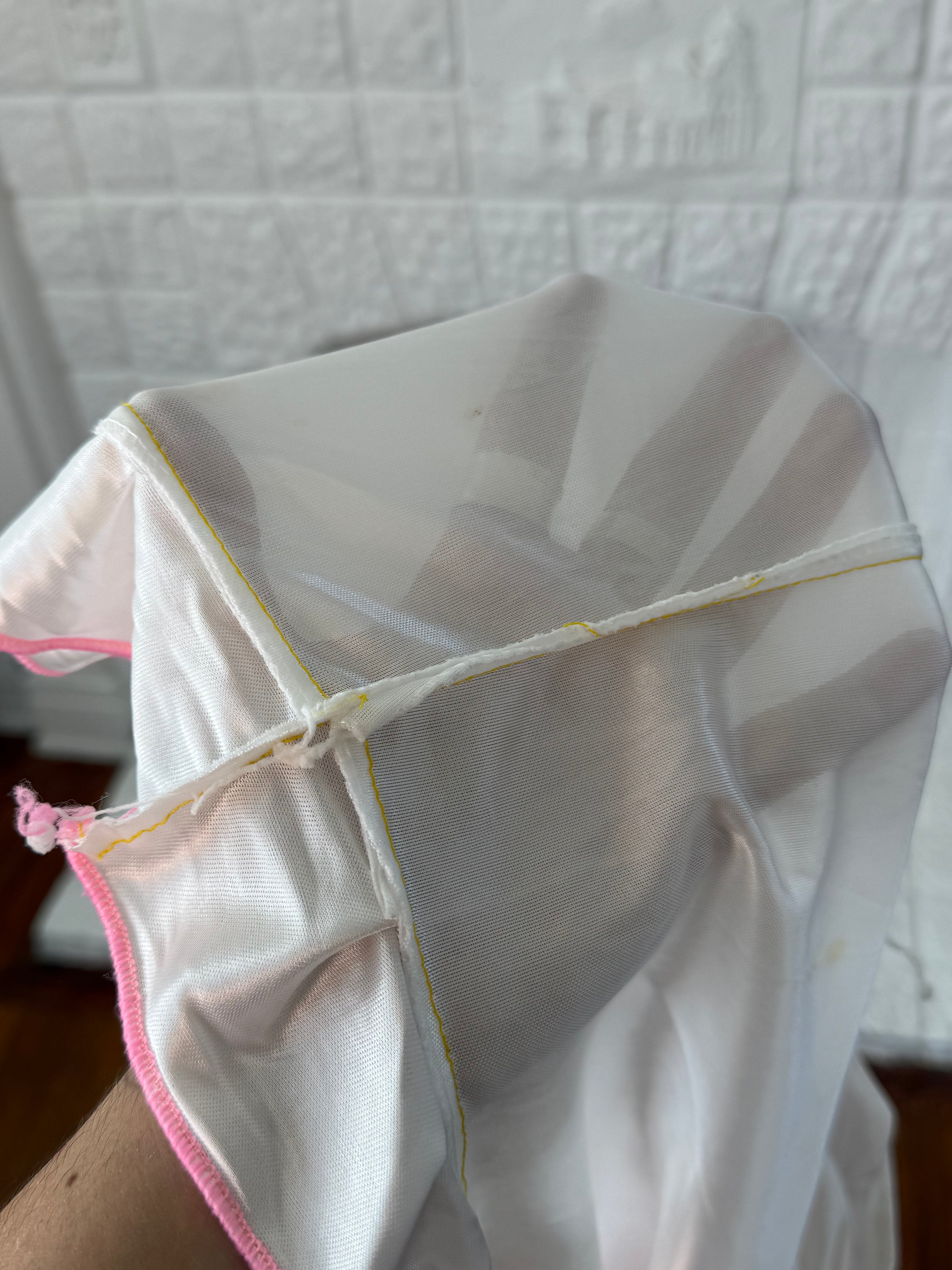 ✿ vintage handmade satin babydoll nightie ✿