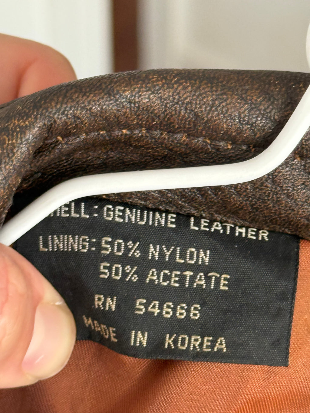 ✦ vintage faded leather moto jacket ✦