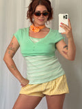 ✿ y2k rhinestone layered bolero tank top