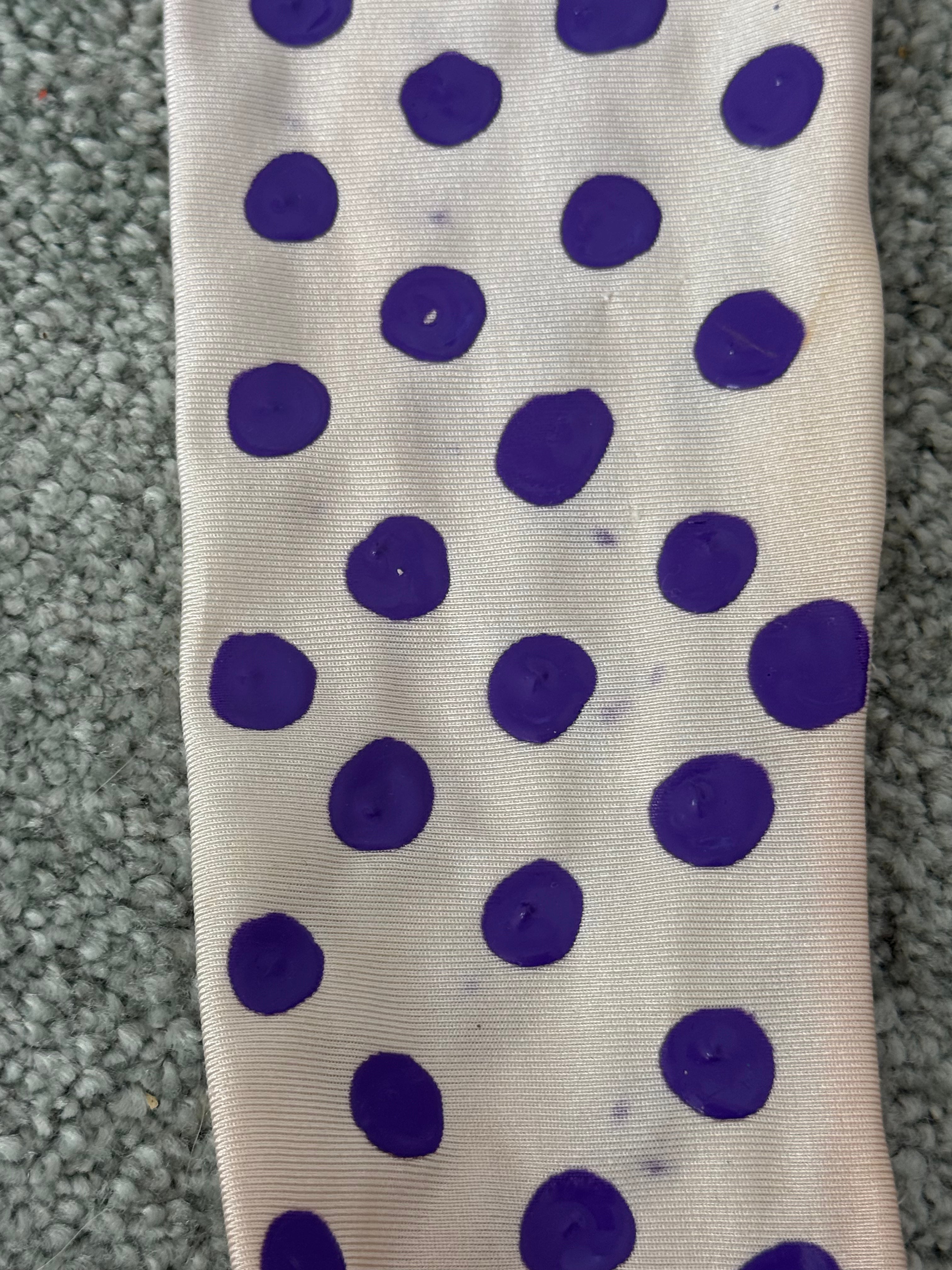 ⊹ ⟡ ⊹ upcycled polka dot opera gloves ⊹ ⟡ ⊹