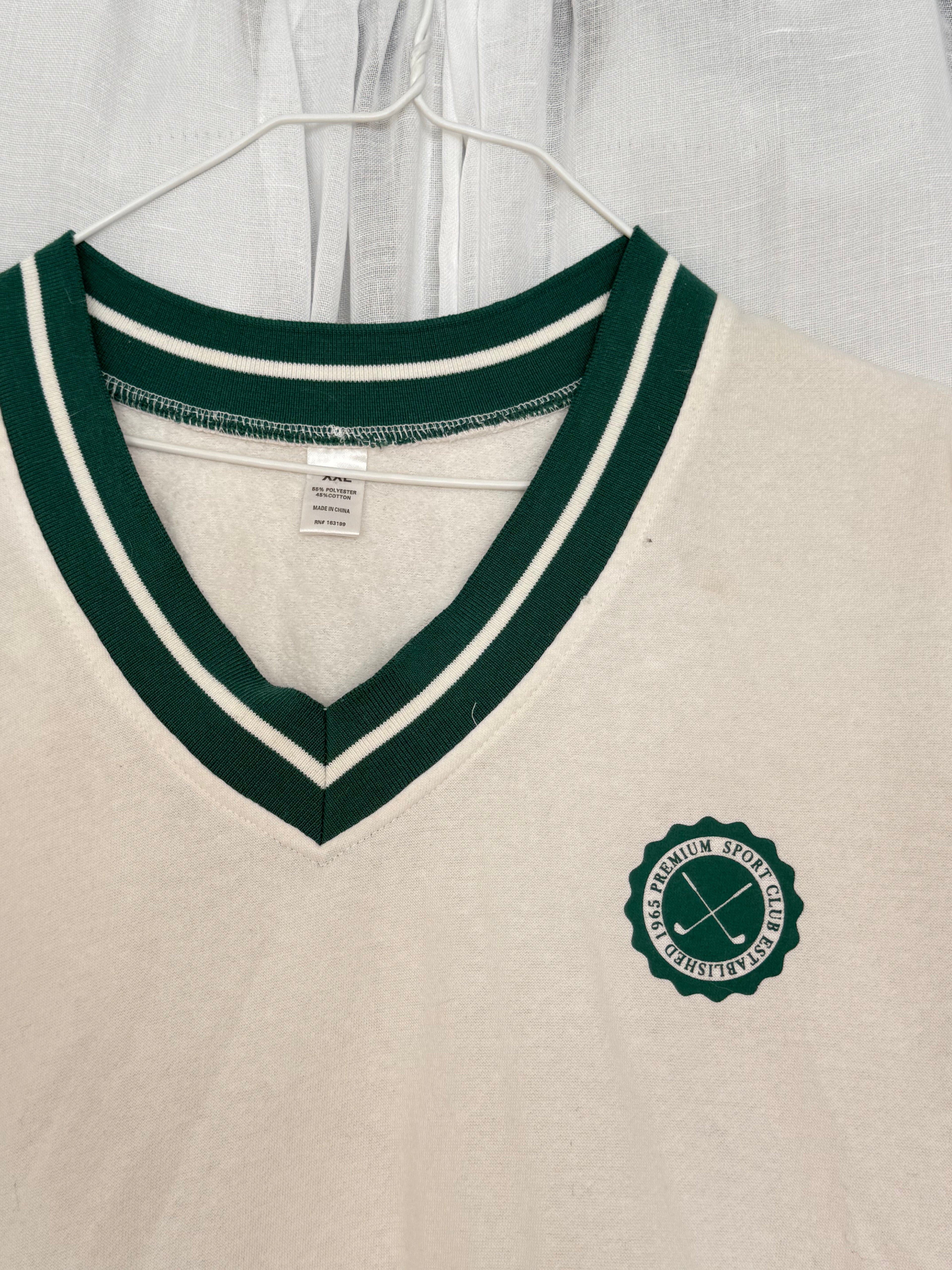 vintage v-neck sweater top