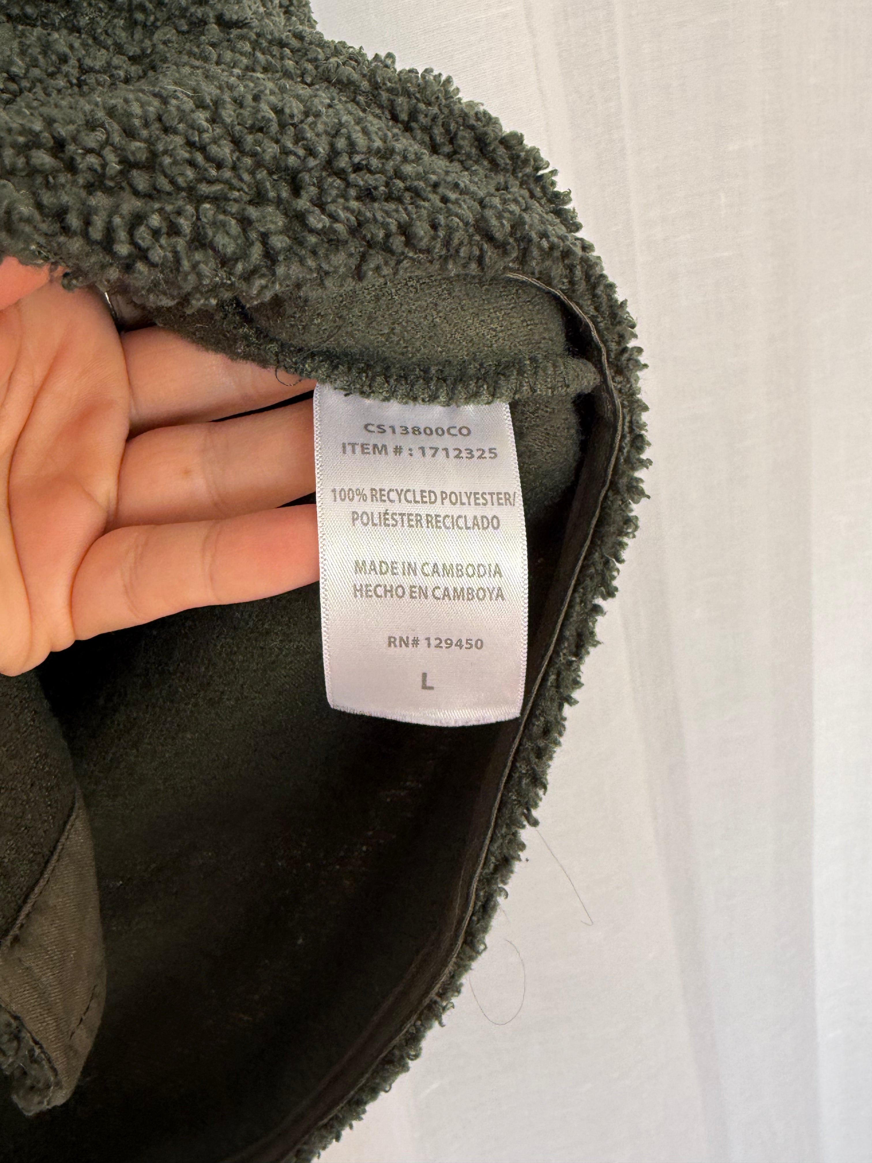 ✿ eco•threads teddy sherpa shacket ✿