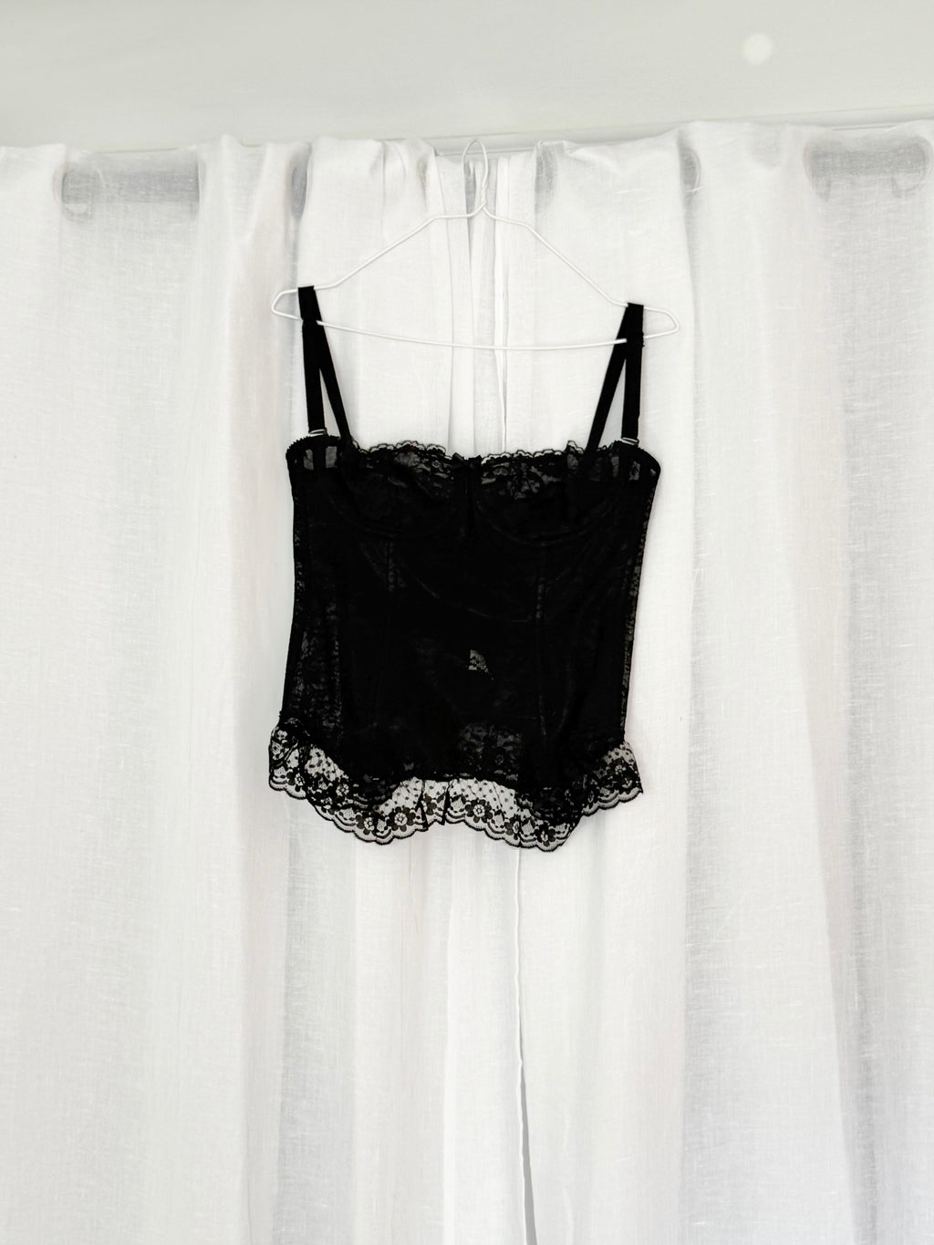 🖤 y2k black lace corset top 🖤