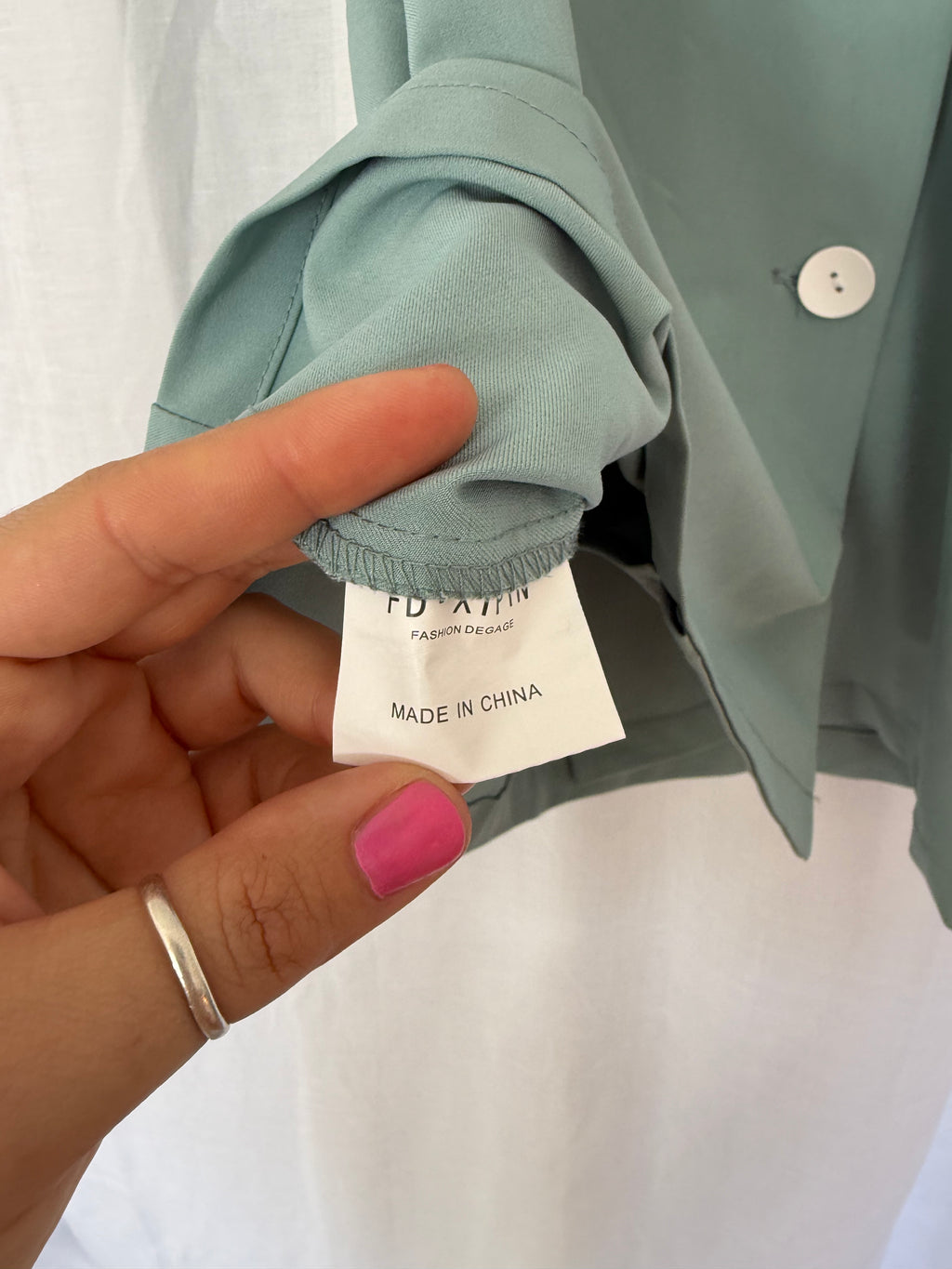 ✦ Mint sailor babydoll mini dress